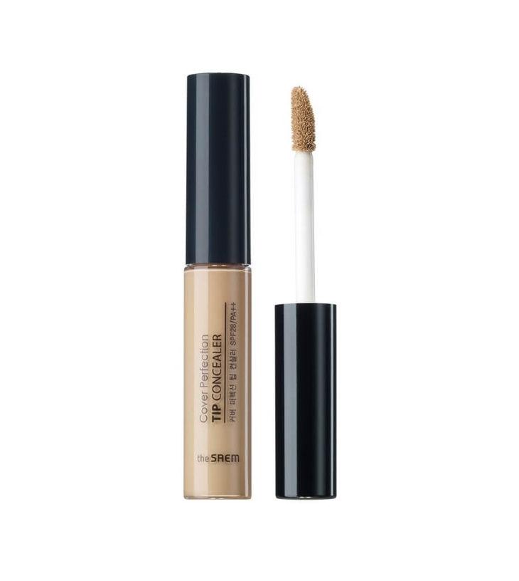 Kem che khuyết điểm The Saem Cover Perfection Tip Concealer.