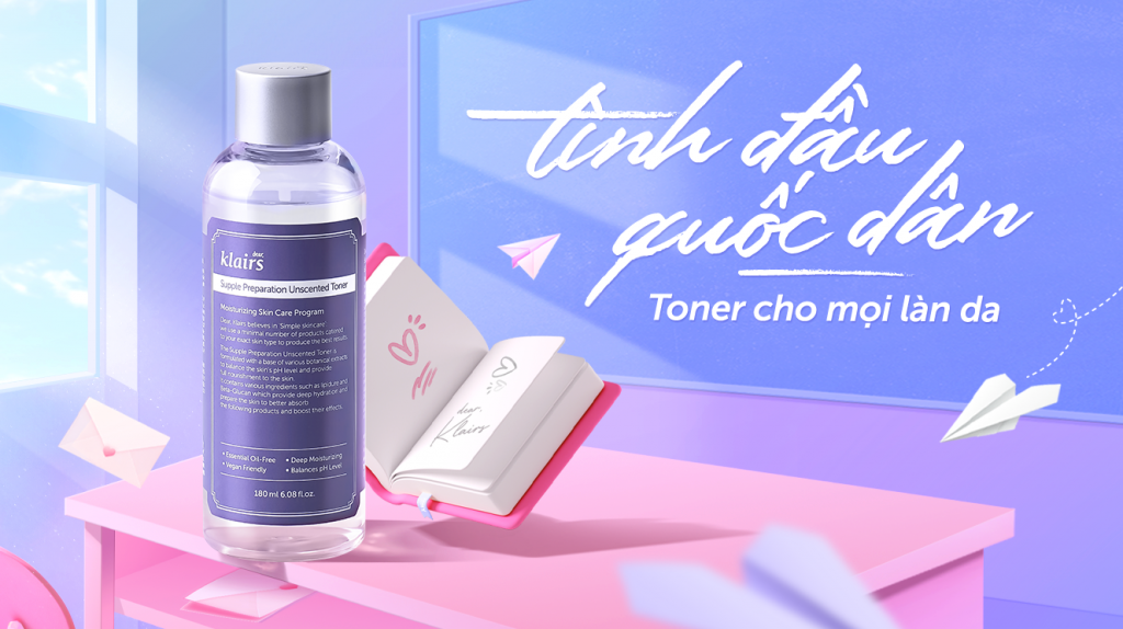 Toner quốc dân Dear Klairs.