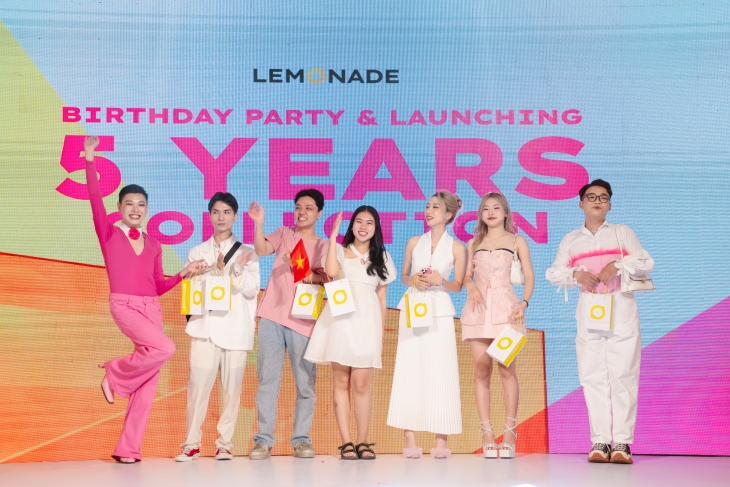 Khách hàng được tham gia các hoạt động thú vị tại buổi Event của Lemonade