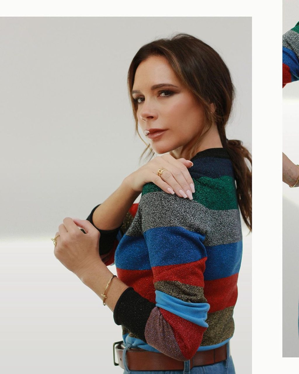 victoria beckham sử dụng dầu dưỡng thể cấp ẩm toàn thân