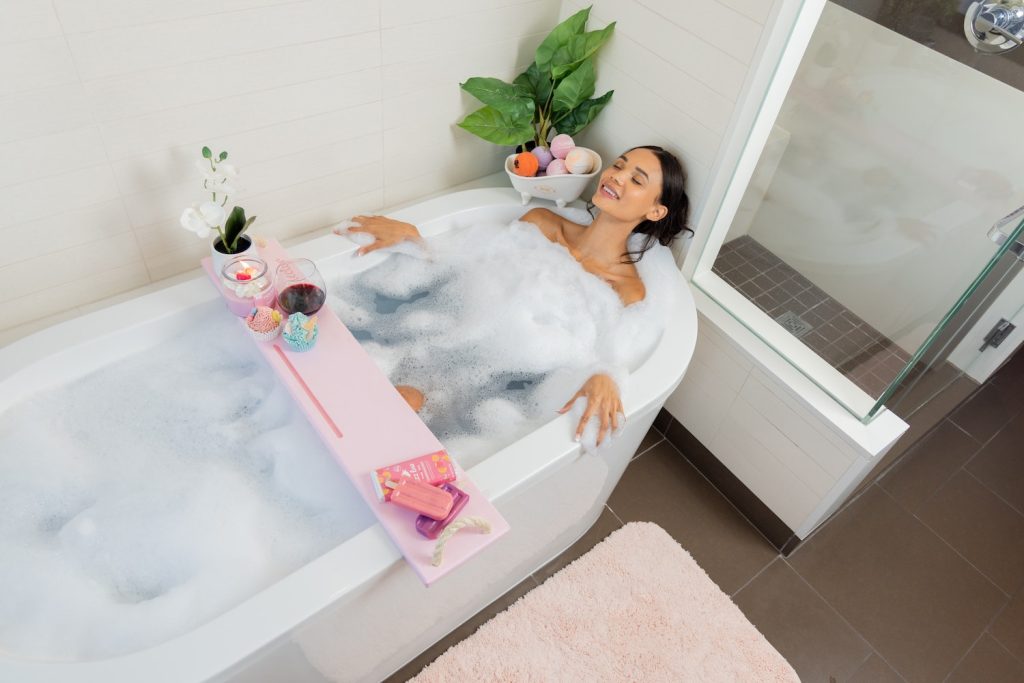 Bath bomb giúp giảm stress
