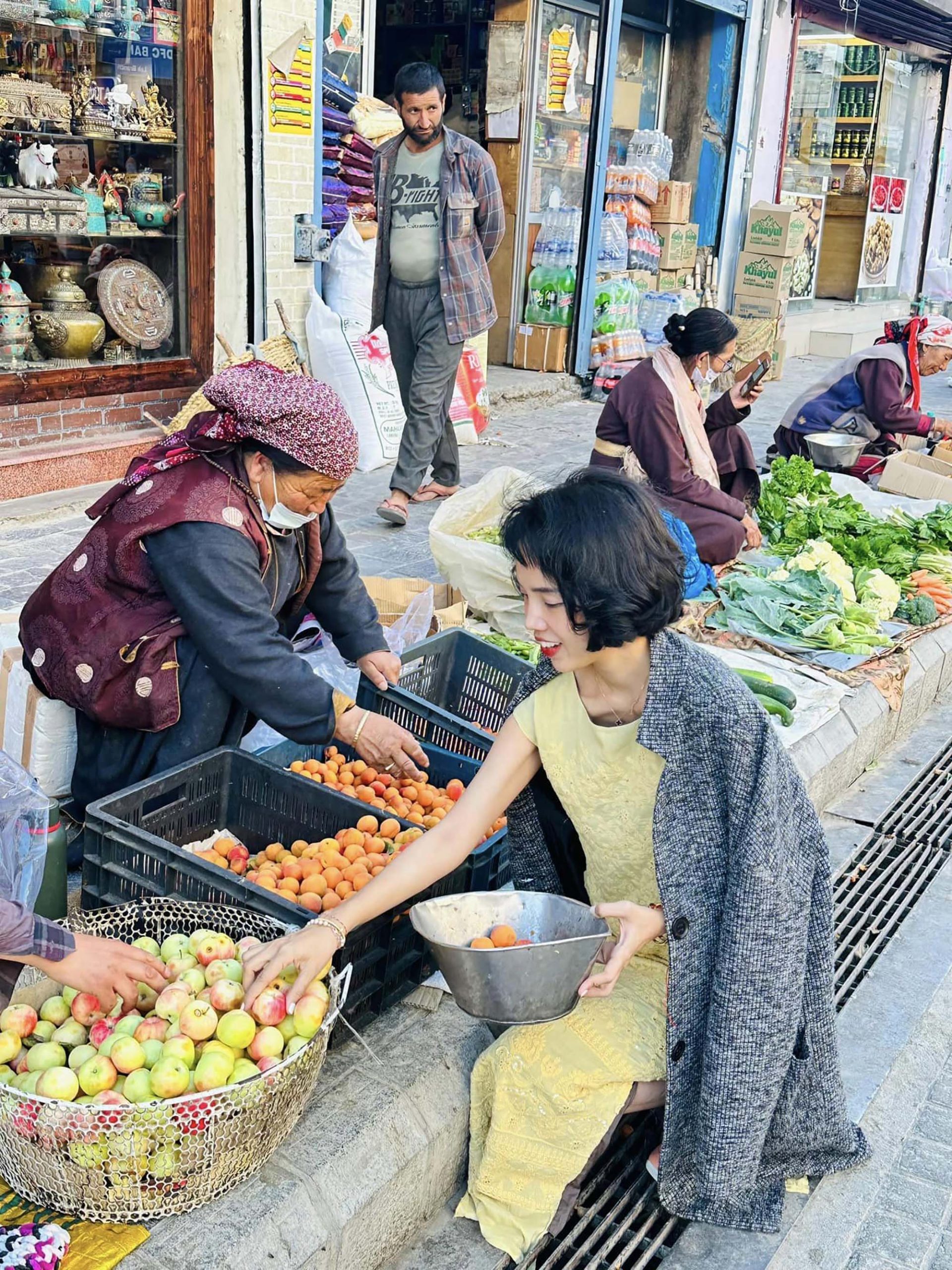 ladakh chợ trung tâm leh