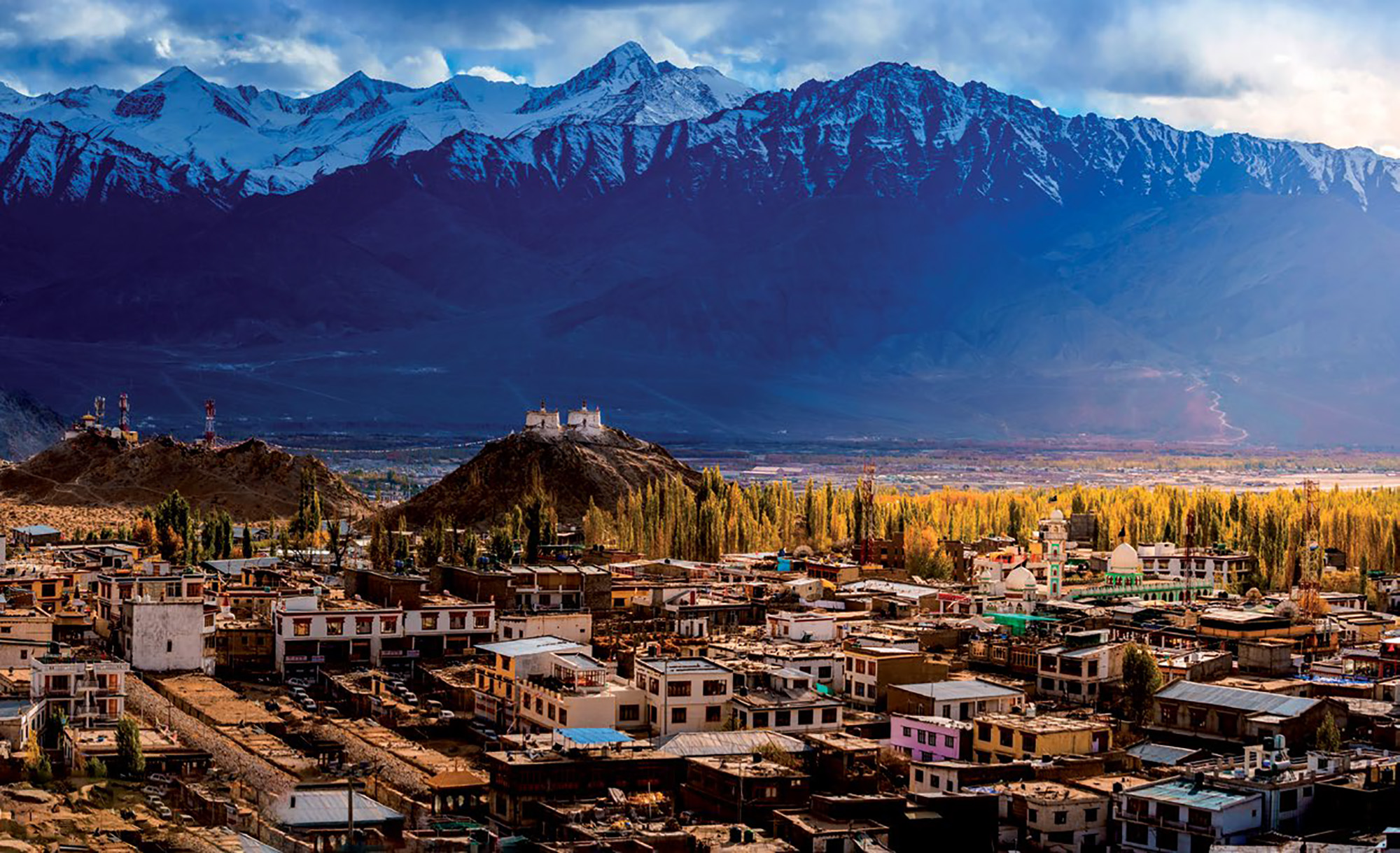 ladakh thành phố leh cổ kính