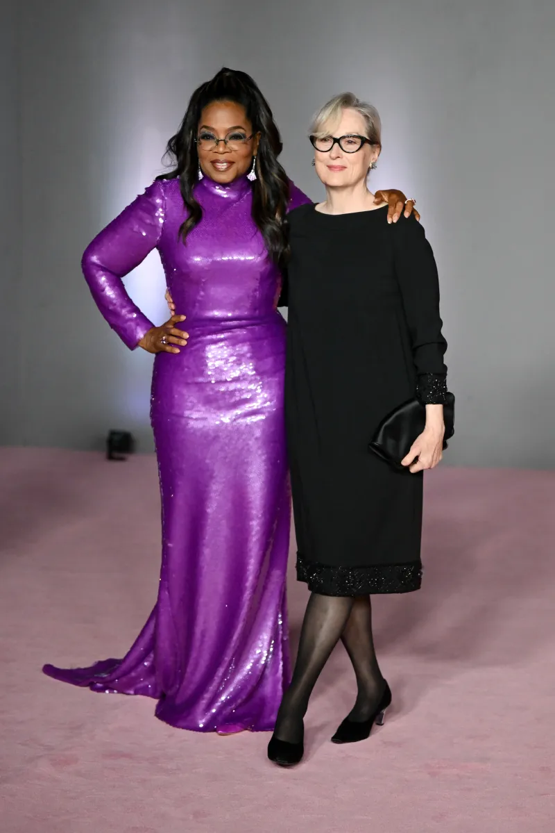 oprah và meryl academy museum gala 2023