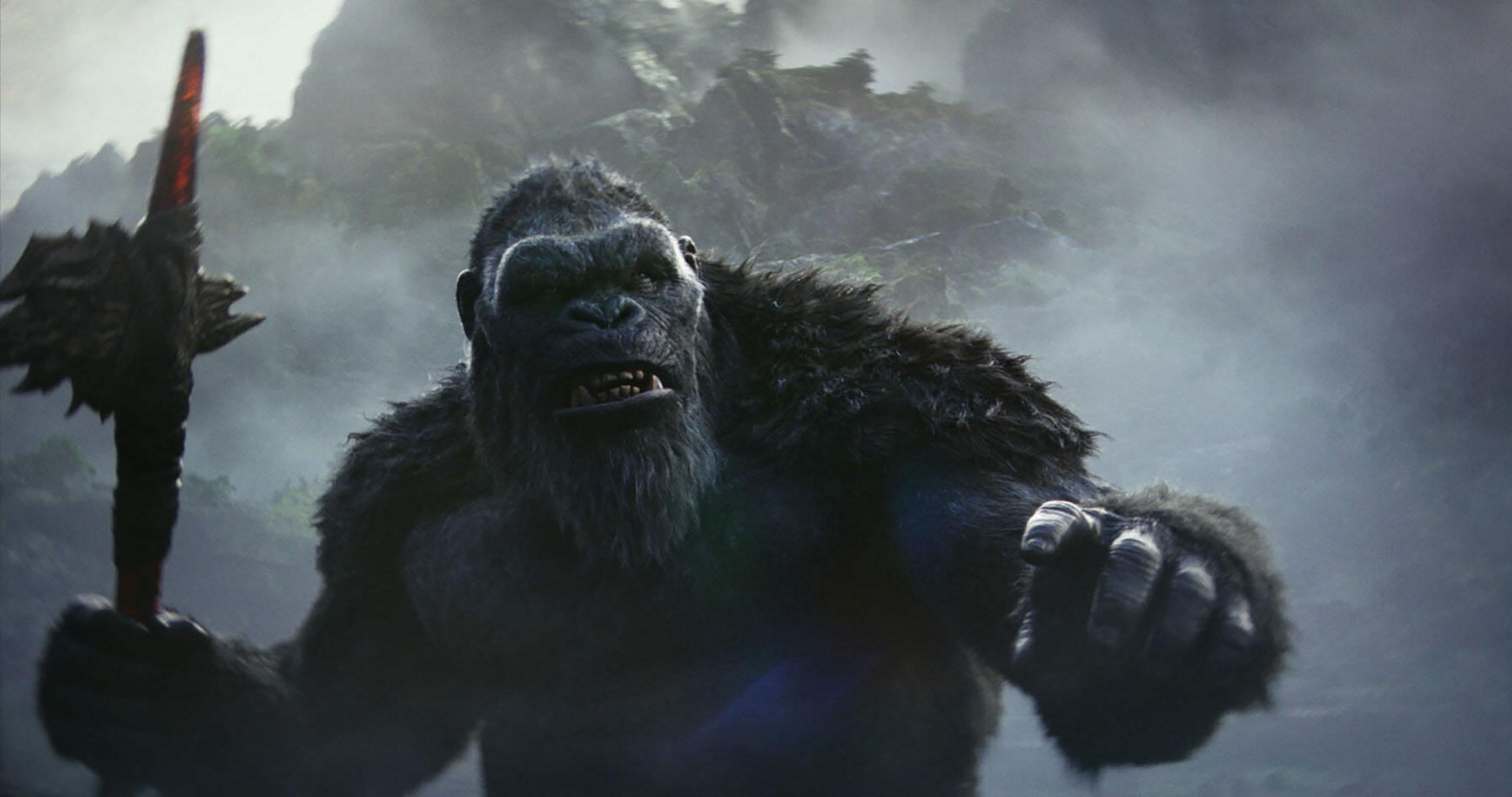 Kong bắt đầu hành trình đầy tự do cùng các sinh vật kỳ bí