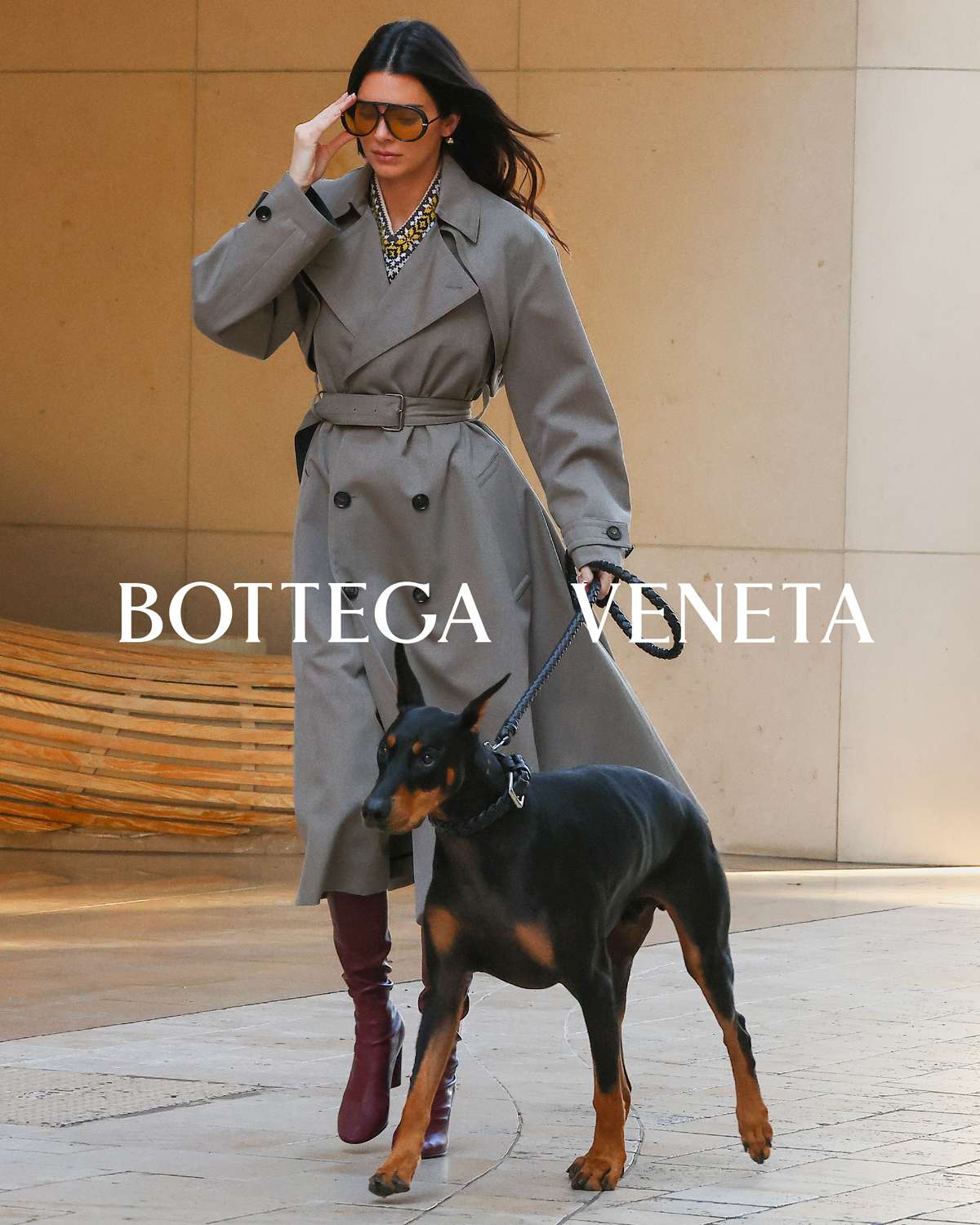 thời trang kendall jenner bottega veneta