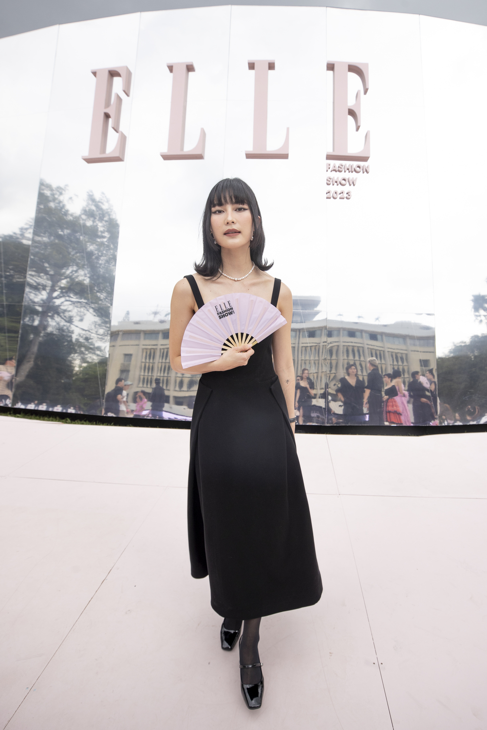helly tống elle fashion show