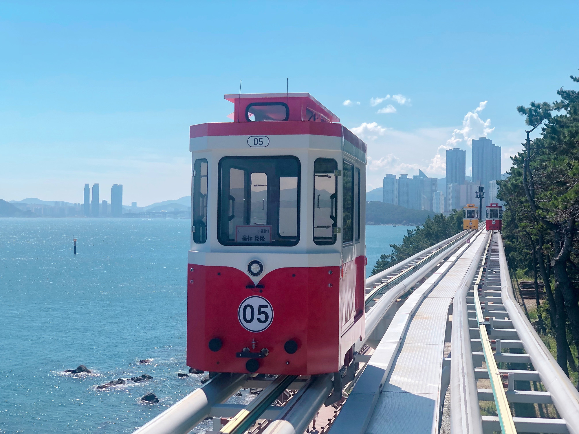 Busan tàu điện sky capsule