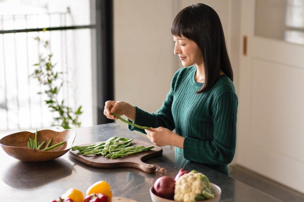 marie kondo nấu ăn