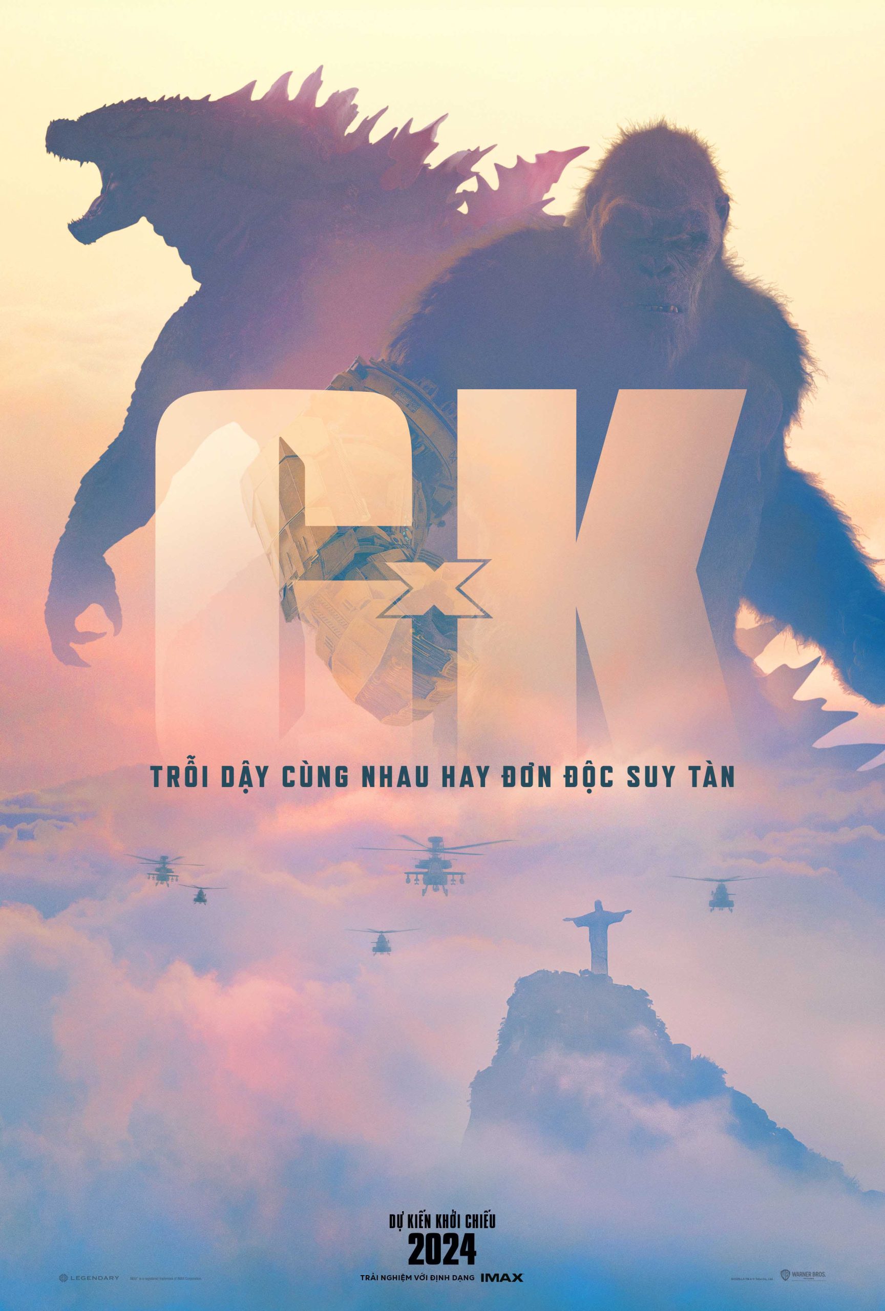 poster godzilla x kong