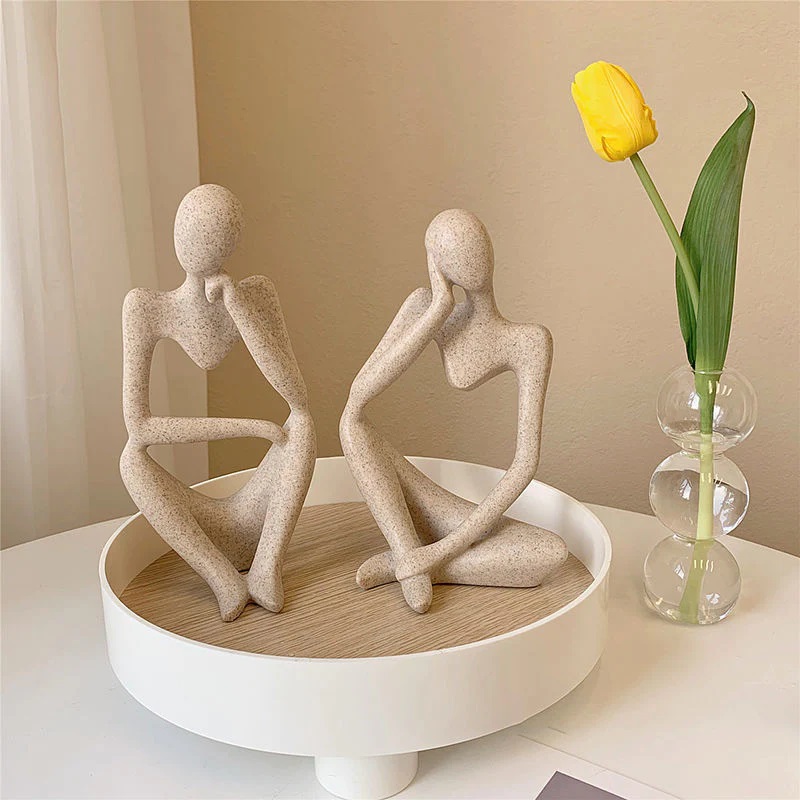 tượng gốm sứ trang trí bàn
