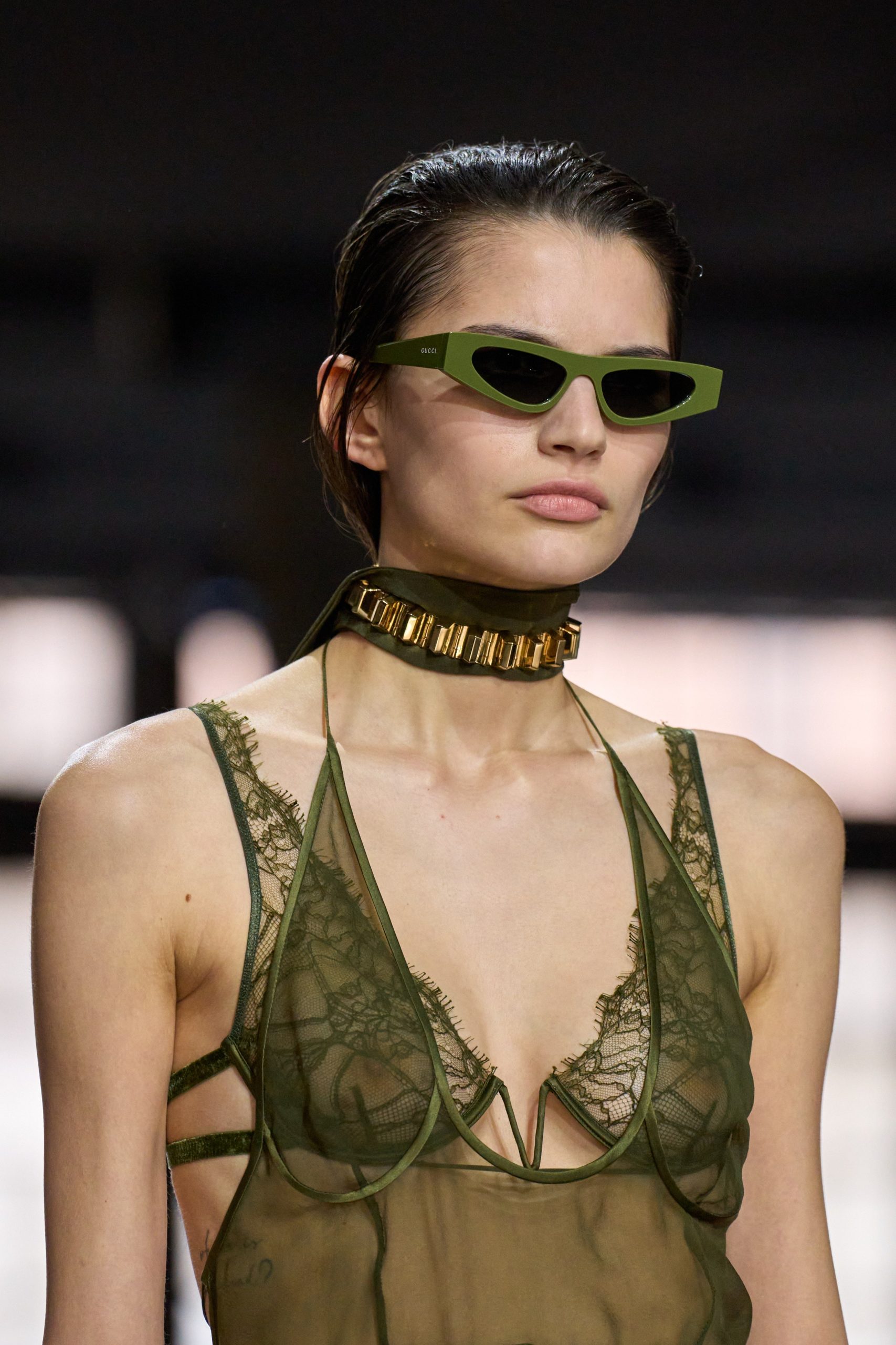 Gucci Thu/Đông 2024. (Ảnh: Getty Images)