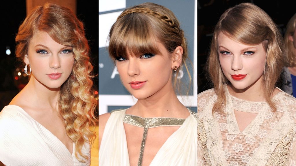 kiểu tóc đẹp Taylor Swift