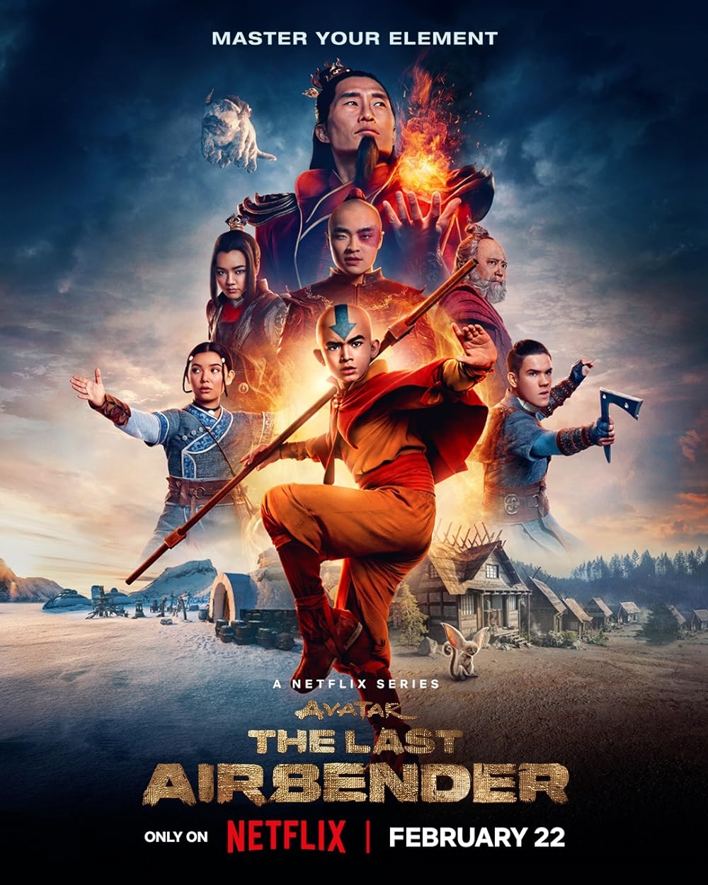 Poster Avatar the last airbender