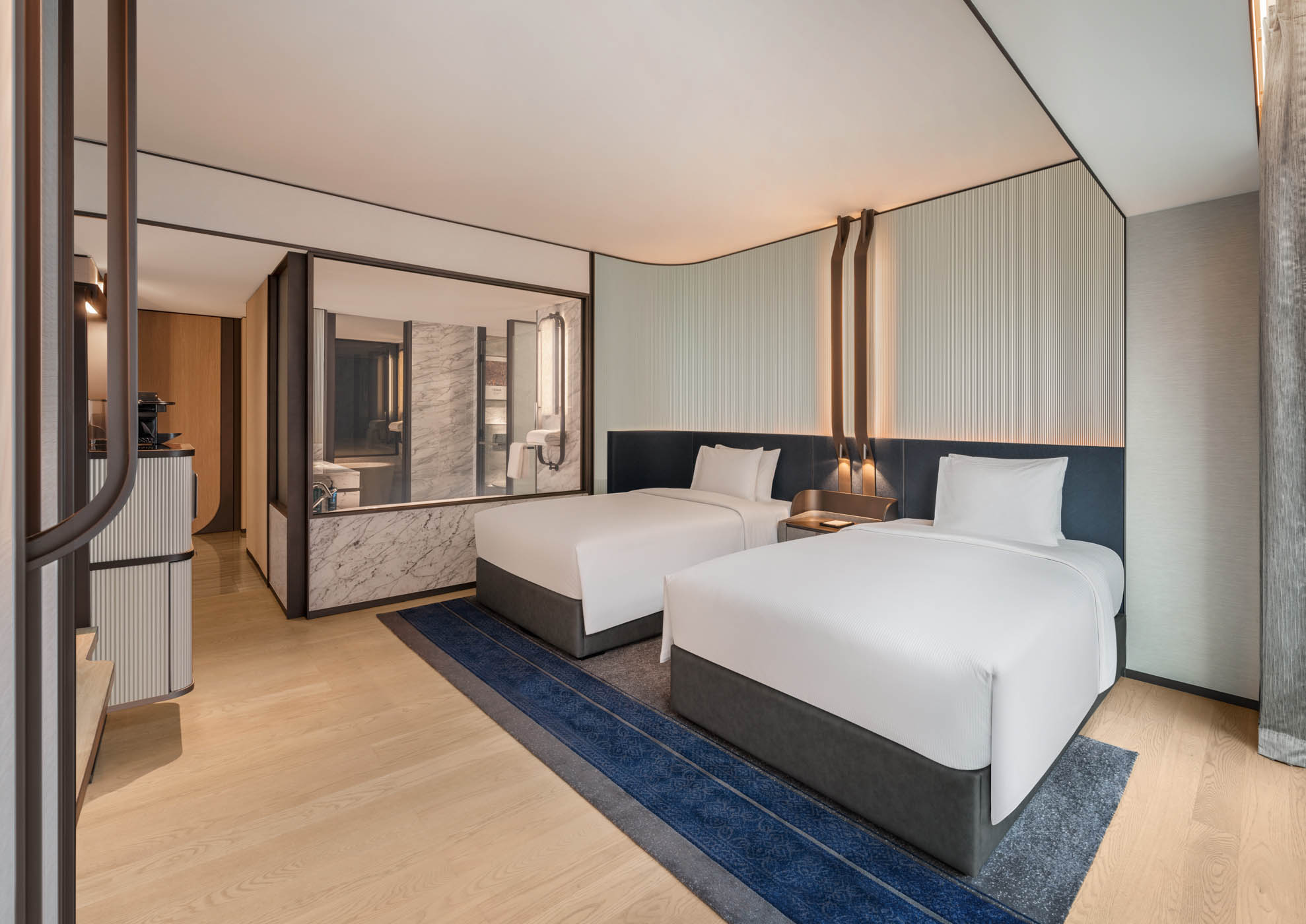 phòng twin của hilton saigon