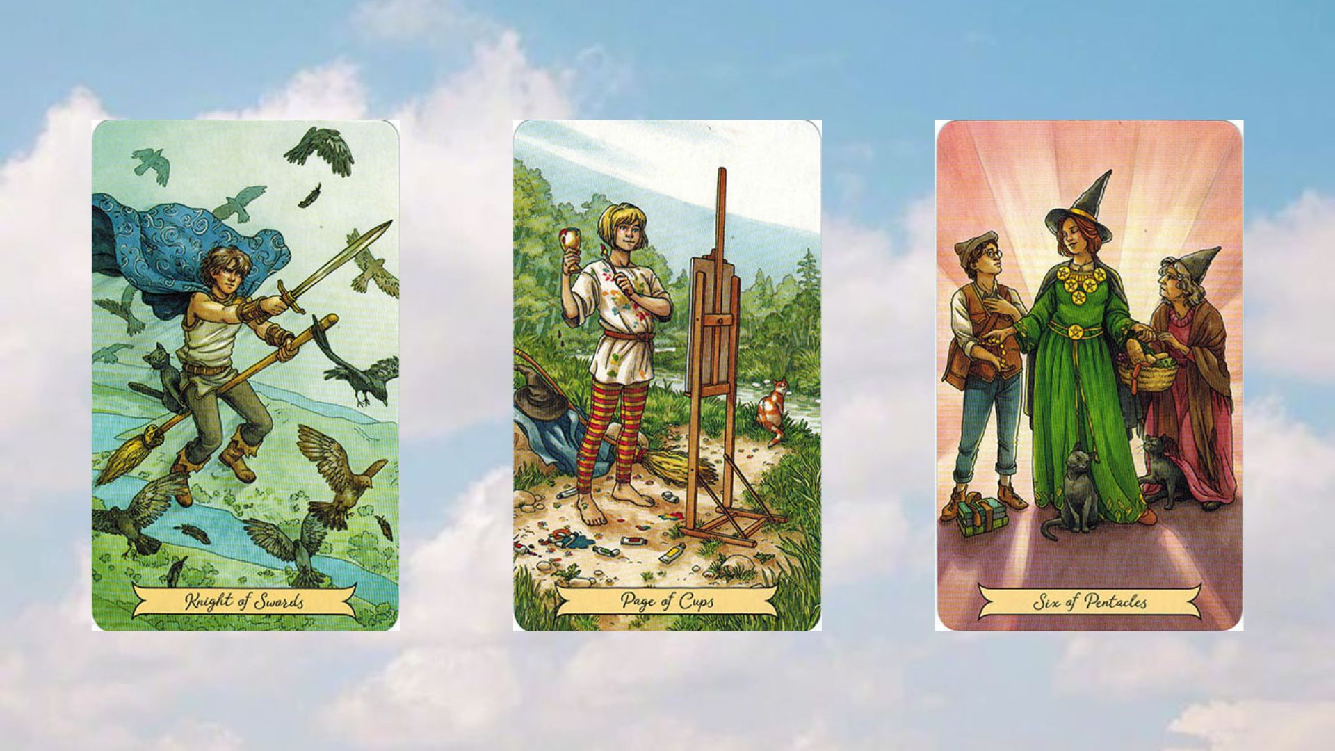 trải bài tarot tuần tụ 3