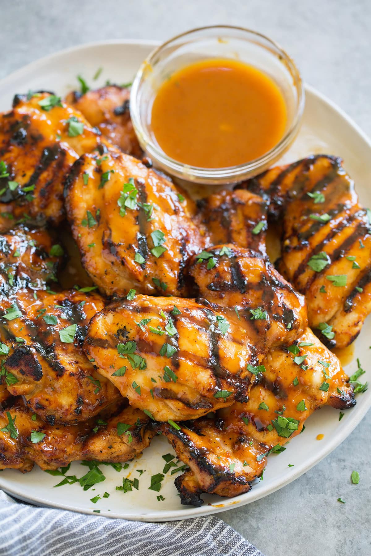 Honey orange grilled chicken healthy