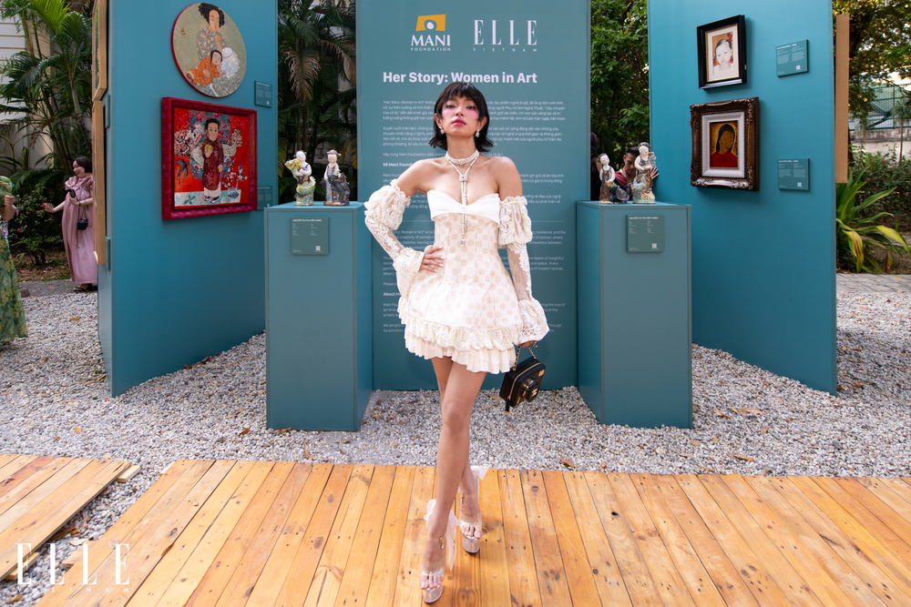 châu bùi tại elle beauty awards