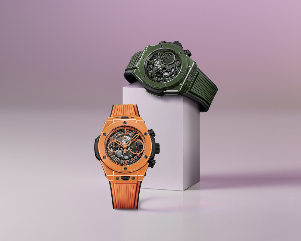 Big Bang Unico Orange Ceramic và Big Bang Unico Dark Green Ceramic 42mm