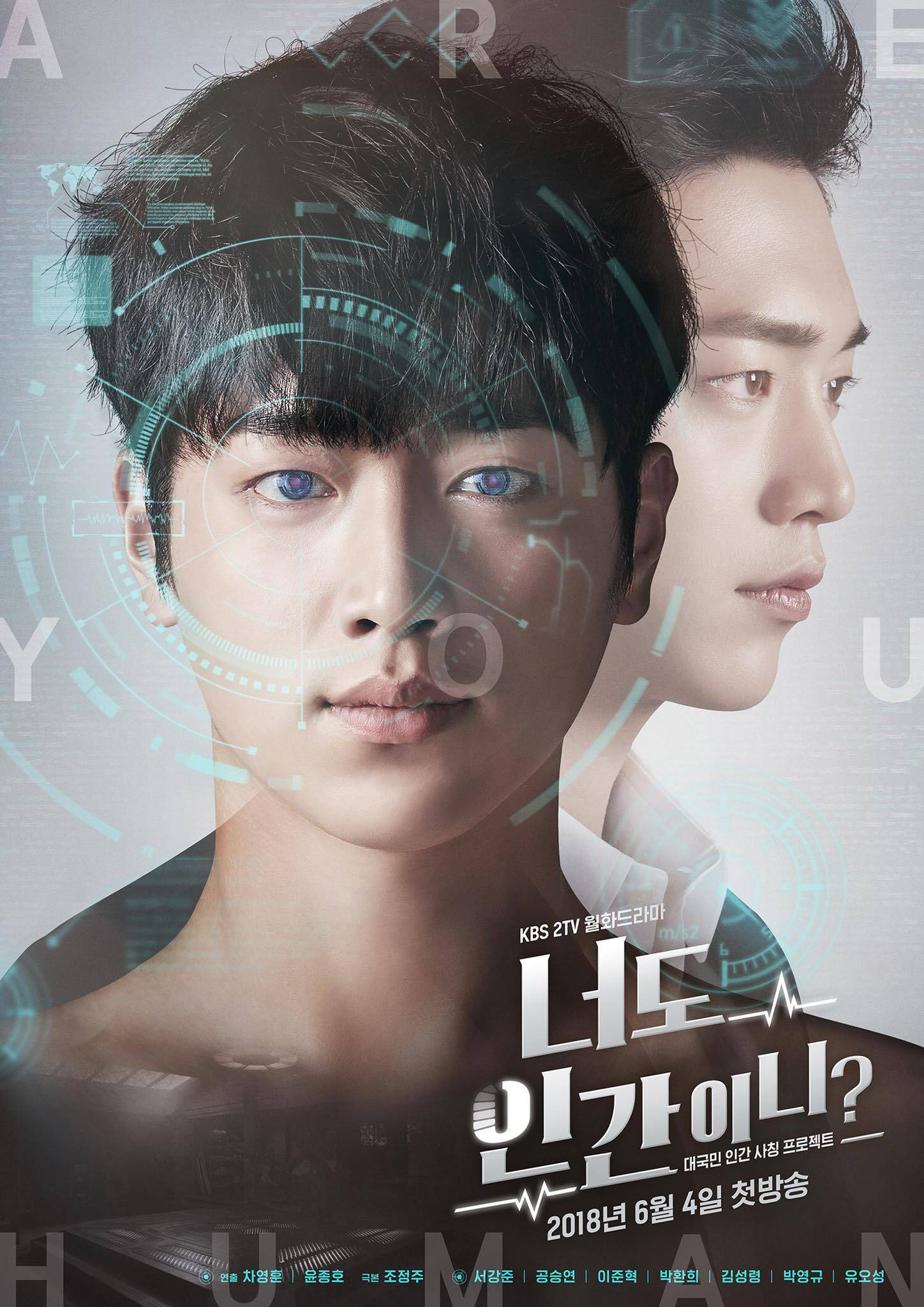 are you human too poster
