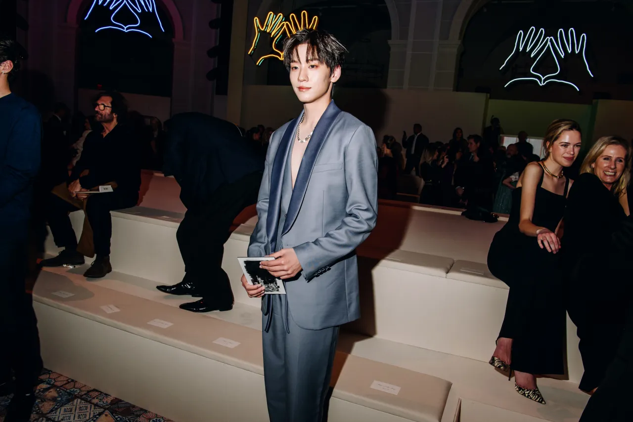 Tony Yu tại Dior Pre-Fall 2024. (Ảnh: Getty Images)