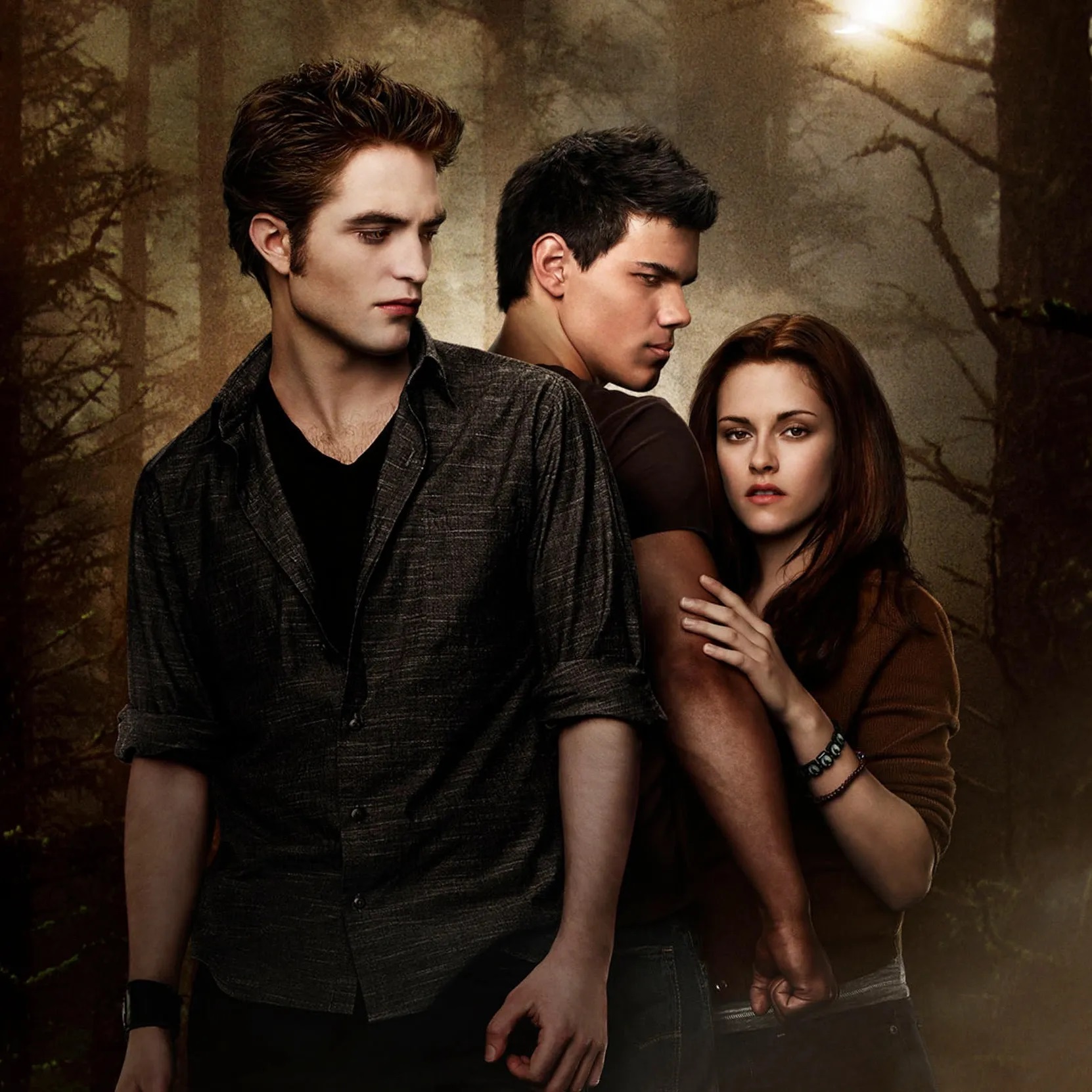 loạt phim twilight với sự tham gia của robert pattinson, taylor lautner và kristen stewarts