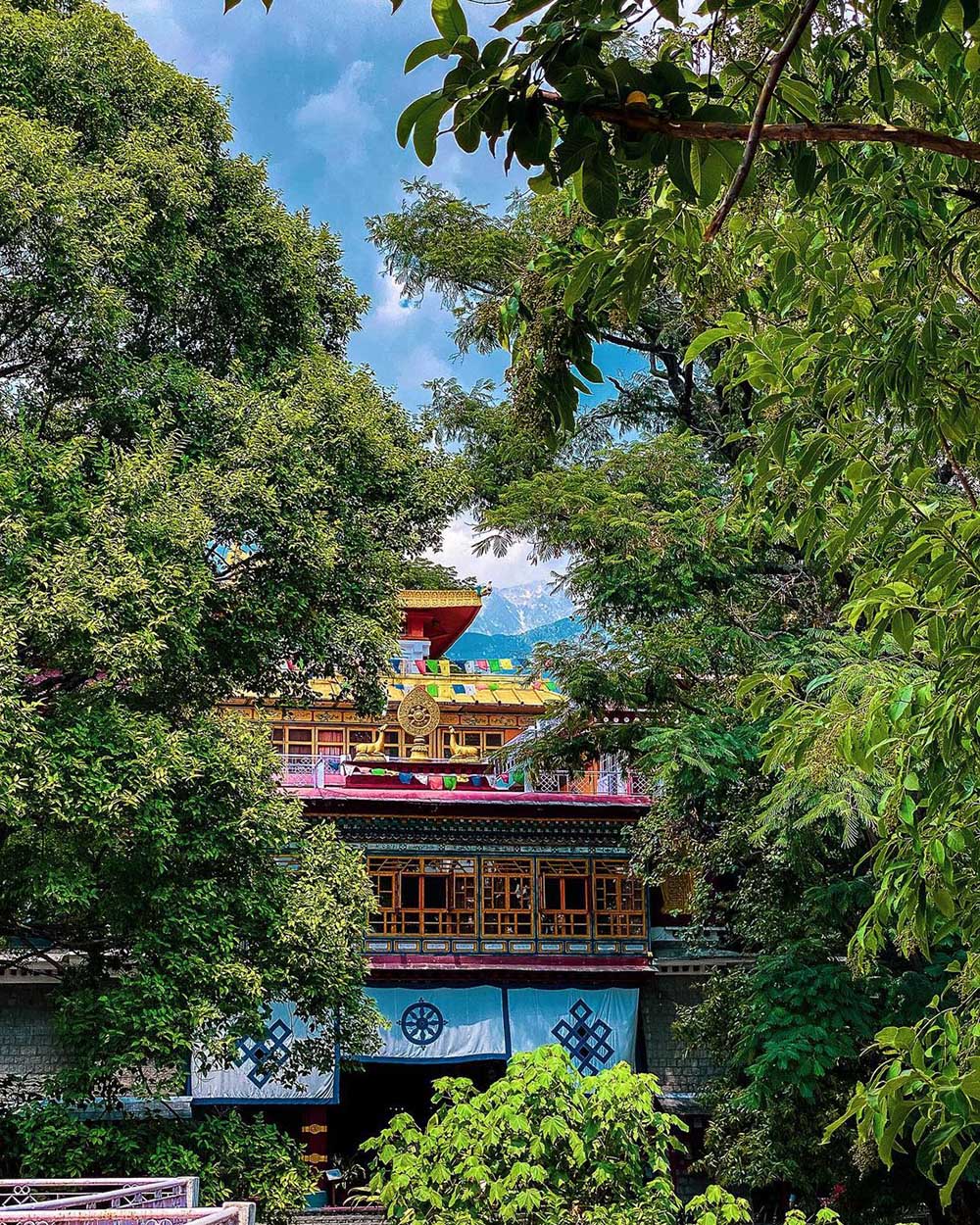 cung điện norbulingka tây tạng