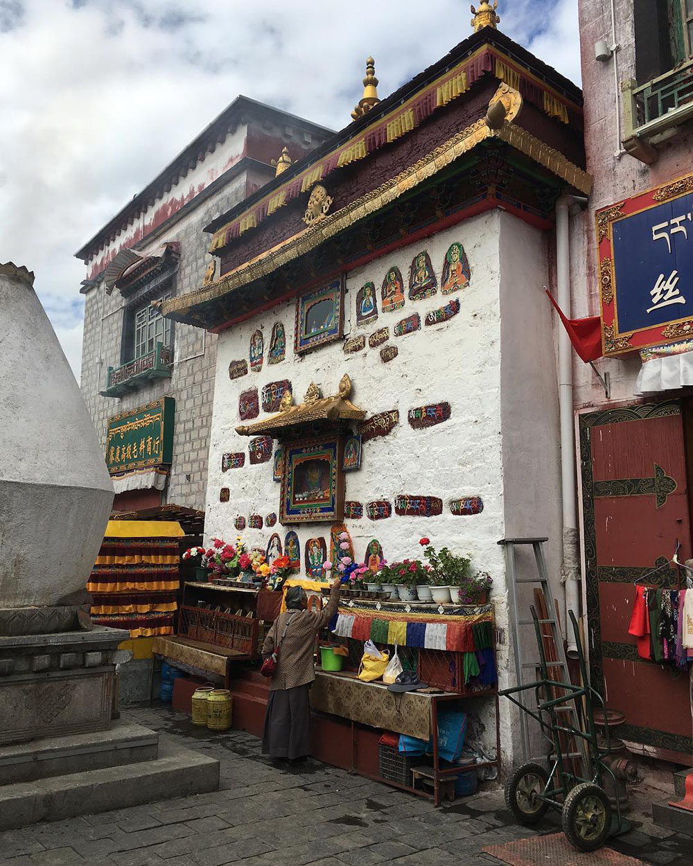 phố barkhor tây tạng