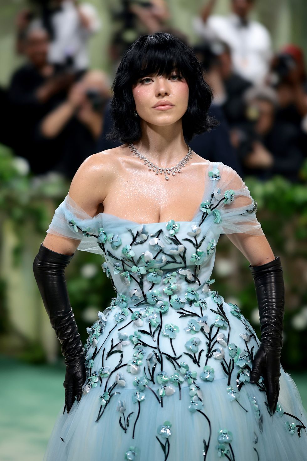 Sydney Sweeney mặc váy hoa tại MET GALA 2024