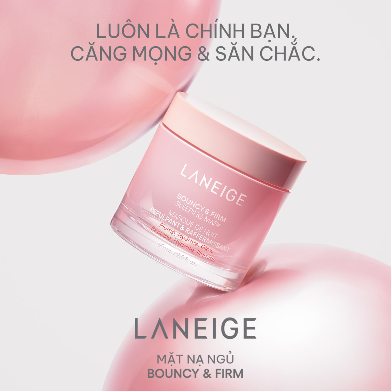 Mặt nạ ngủ Bouncy & Firm Sleeping Mask của LANEIGE