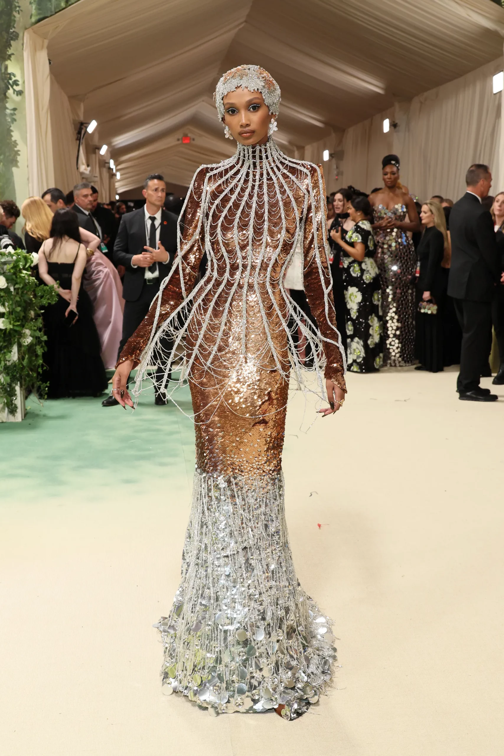 Hanani Taylor tại met gala 2024