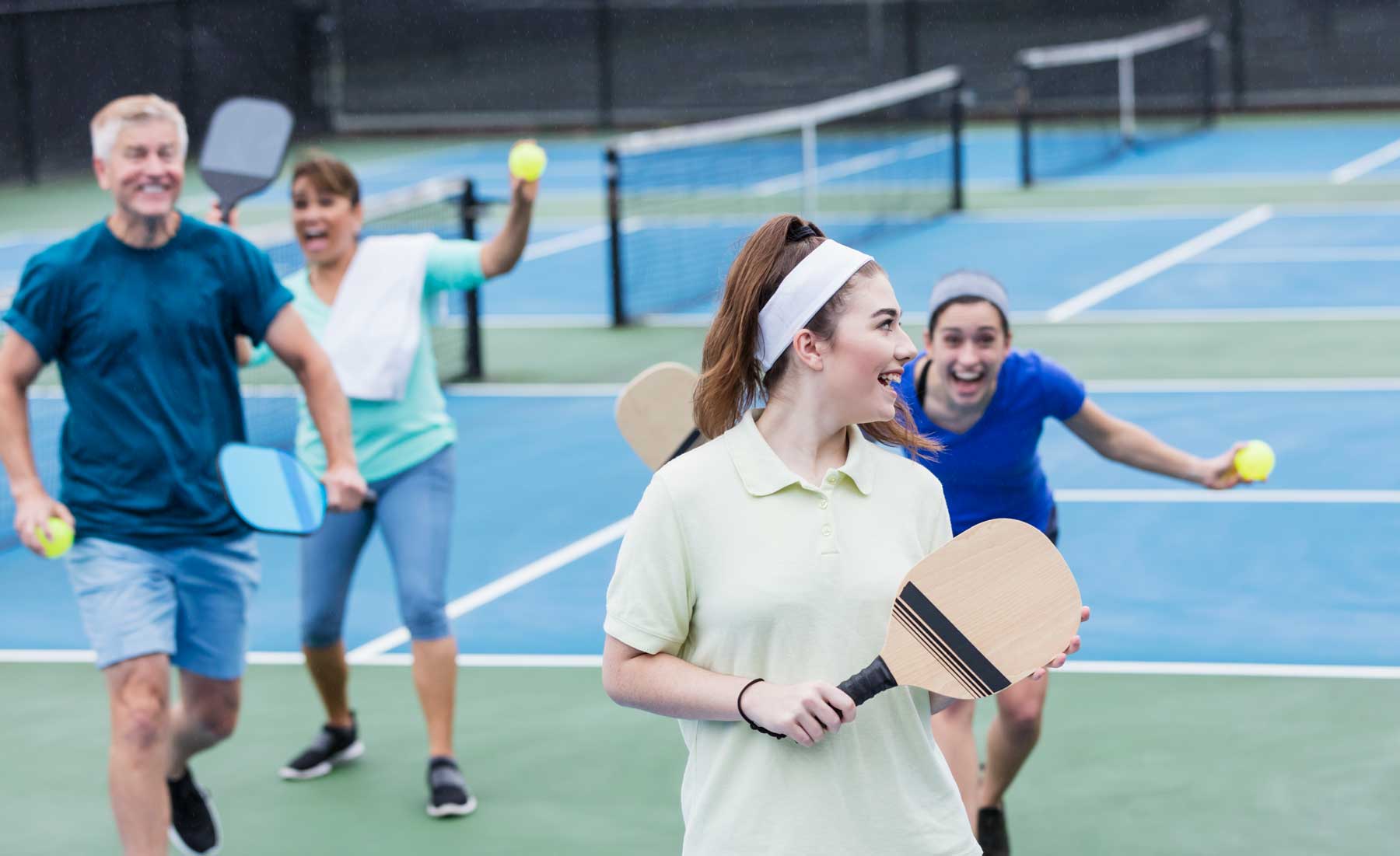 Pickleball giúp nâng cao sức khỏe tinh thần