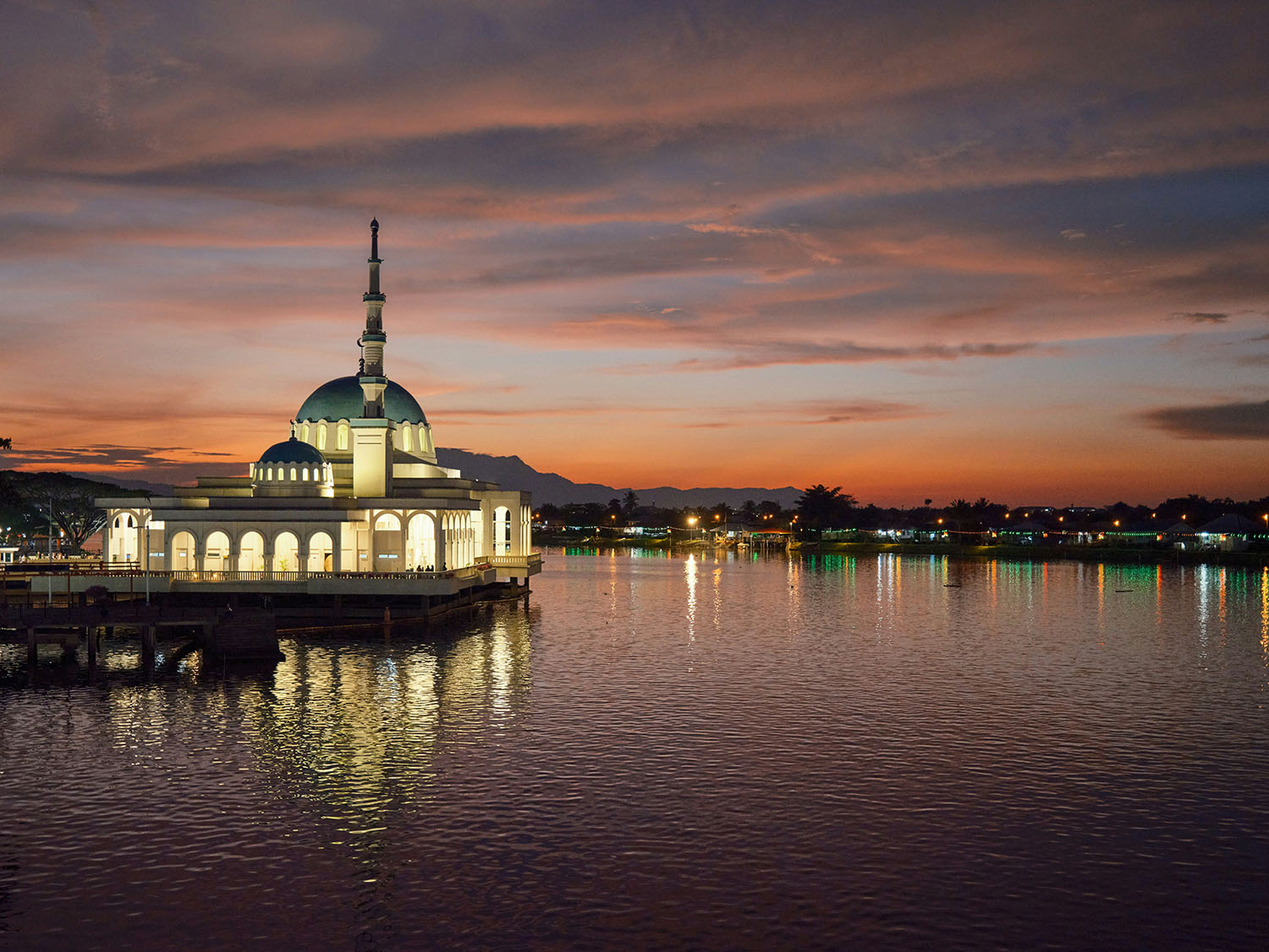 kuching waterfront
