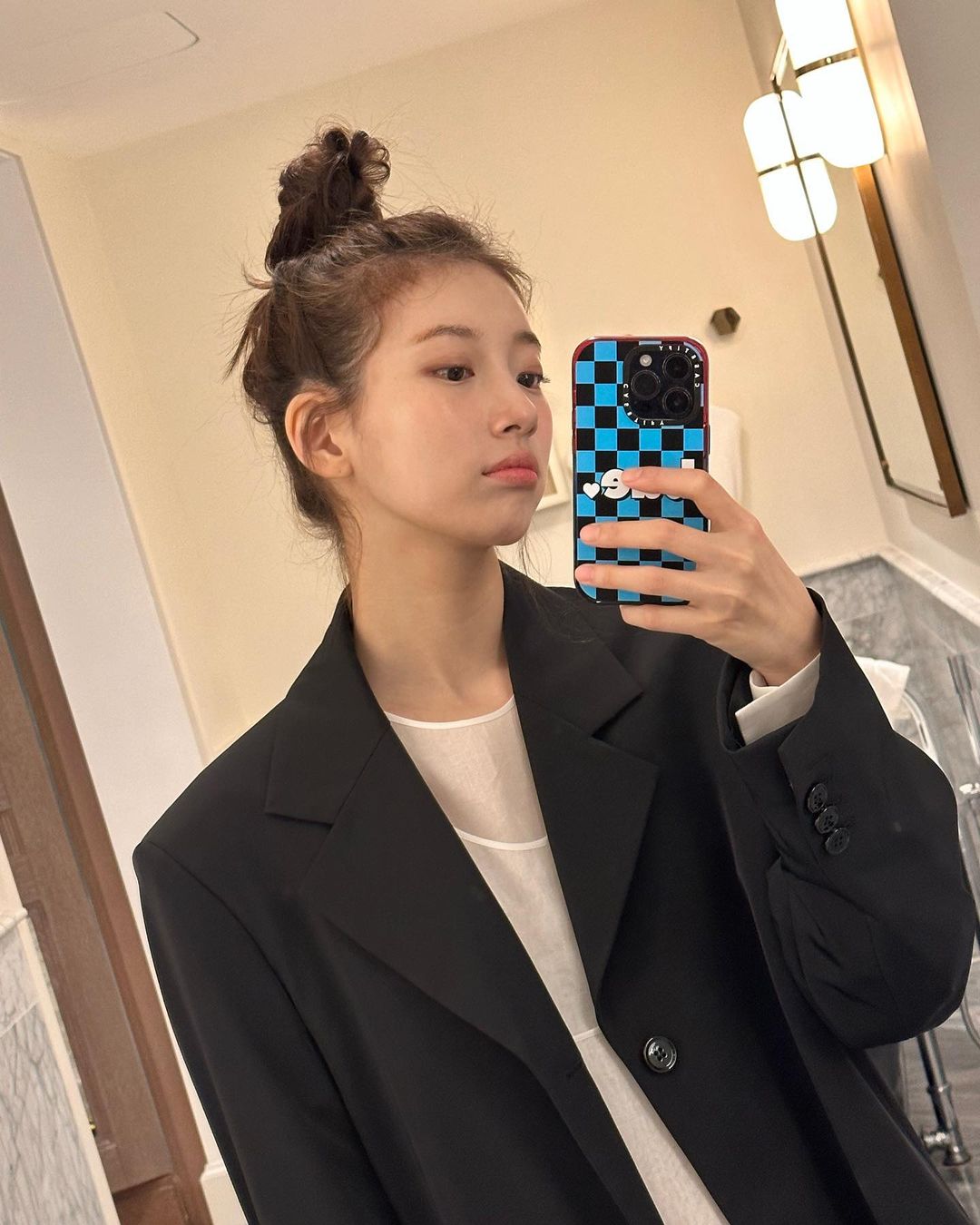 Bae Suzy làn da không trang điểm