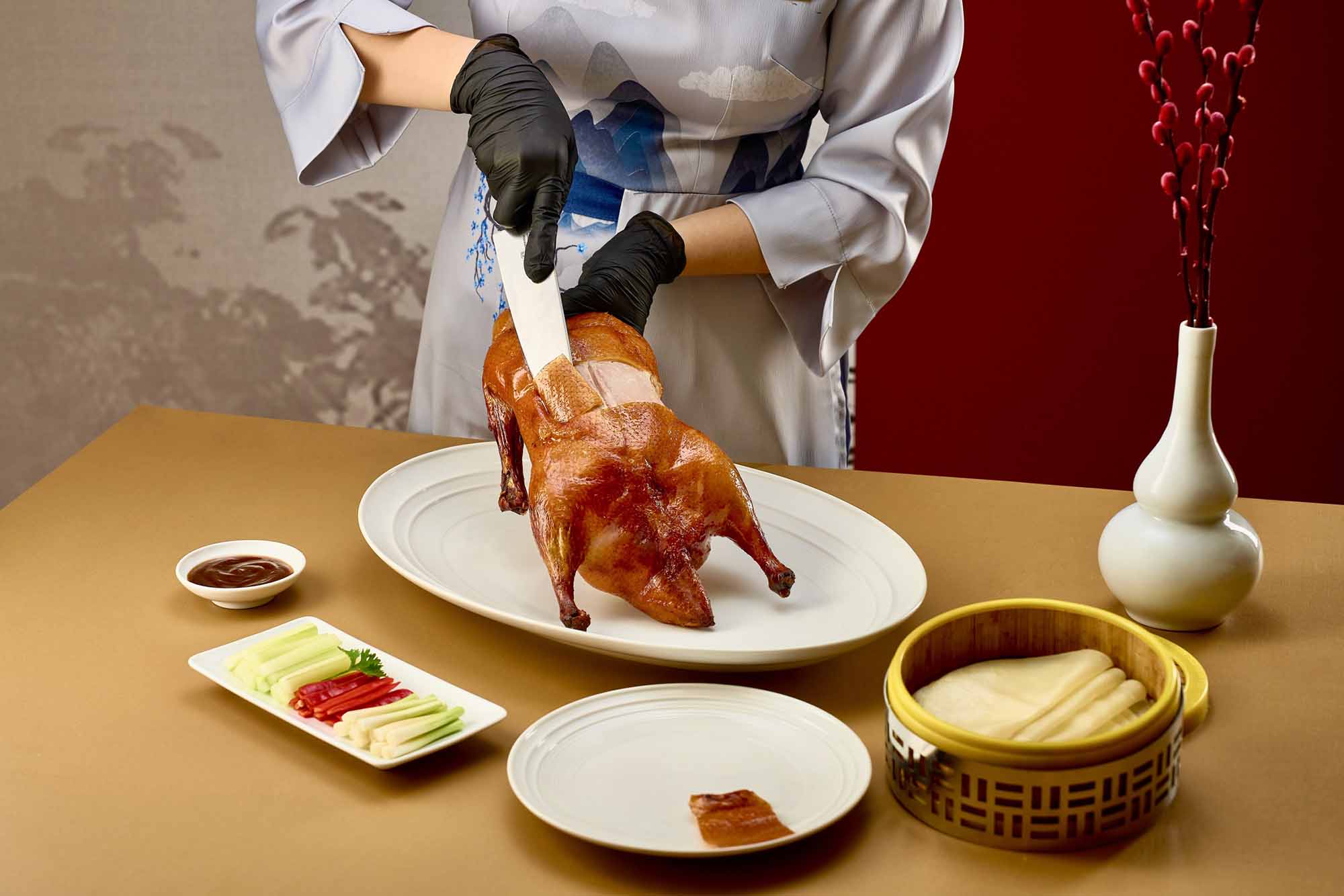 cách bài trí ẩm thực độc đáo