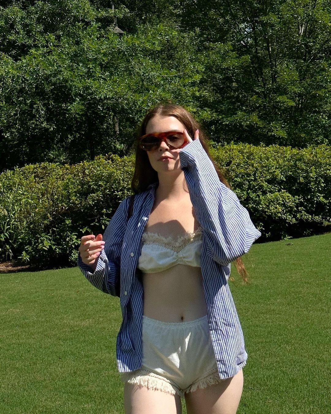 accidentalinfluencer layering Bloomer - Diện xu hướng quần short