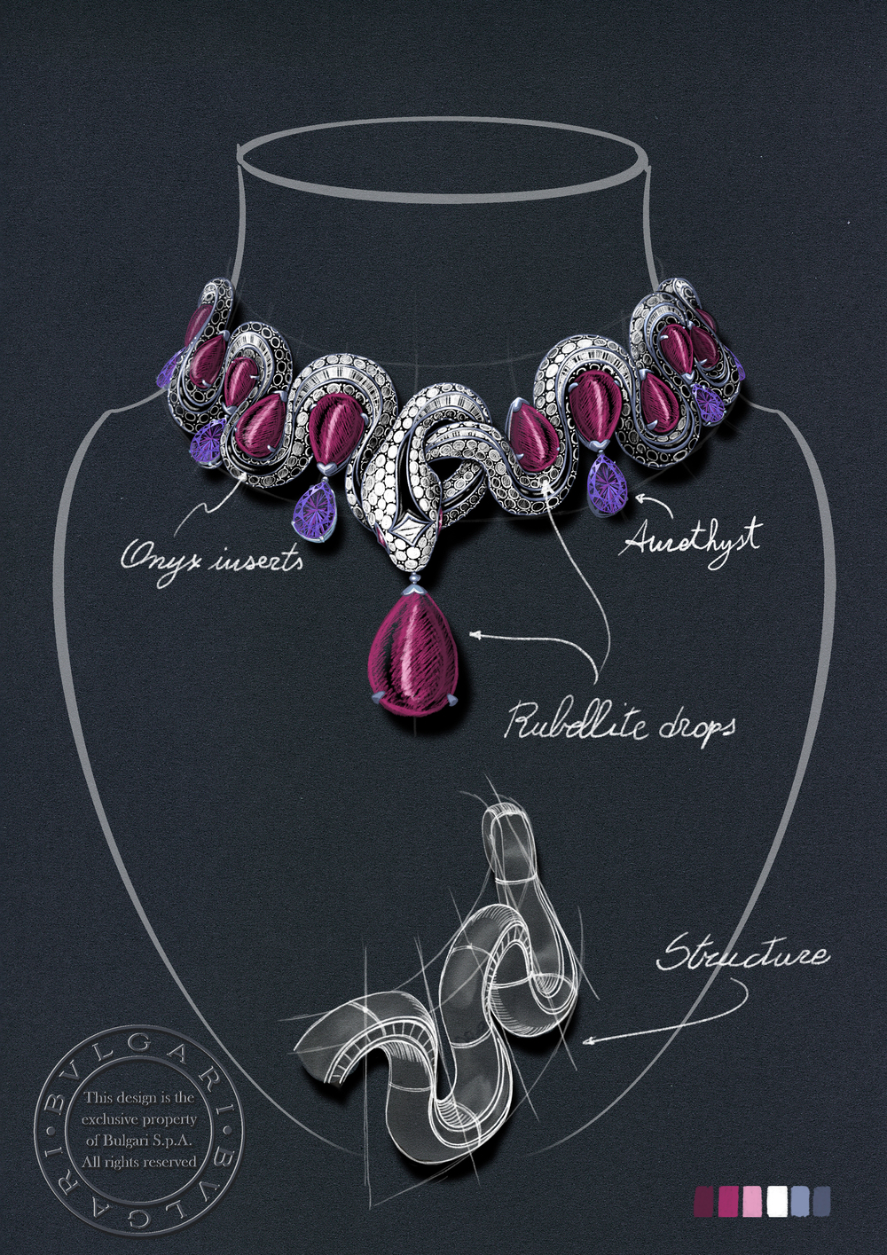 Serpenti Chiseled bulgari