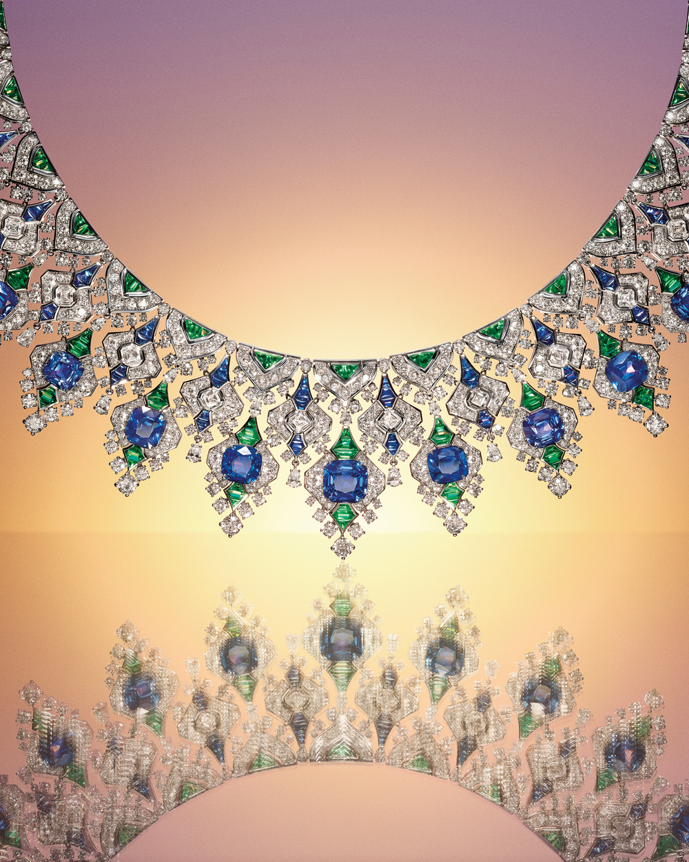 Sapphire Brocade bulgari