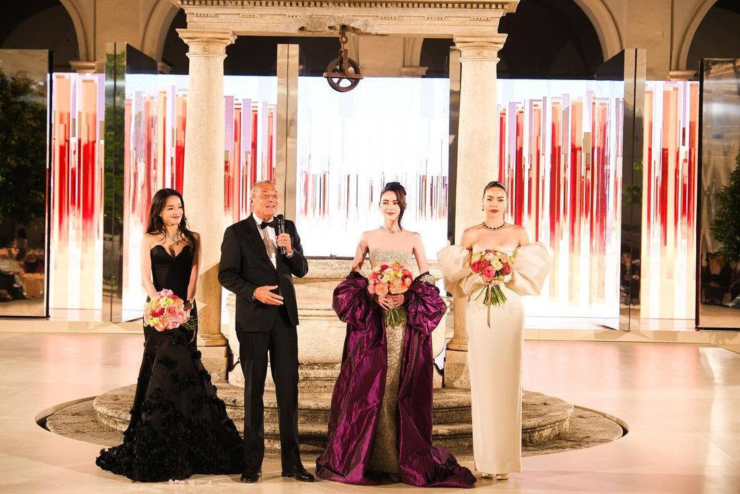 Hồ Ngọc Hà, Thư Kỳ và Mai Davika tại sự kiện Bvlgari