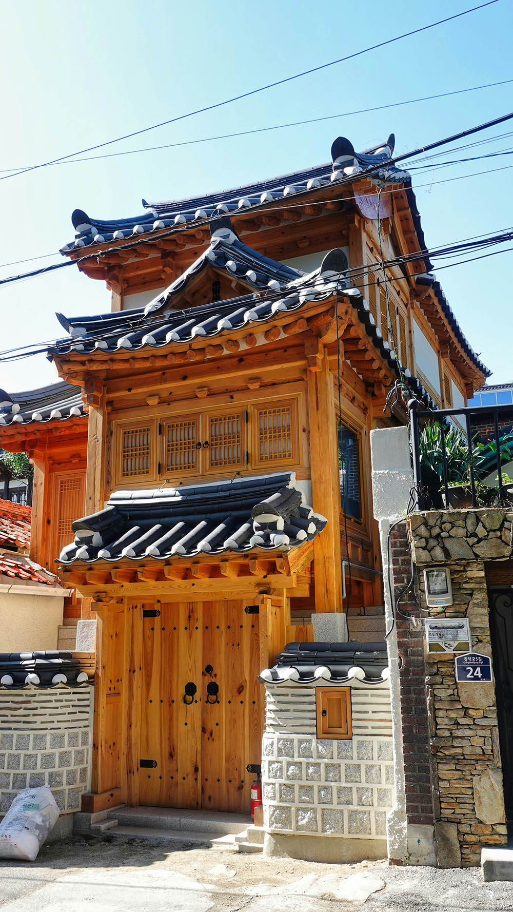 nhà cổ ở làng bukchon hanok