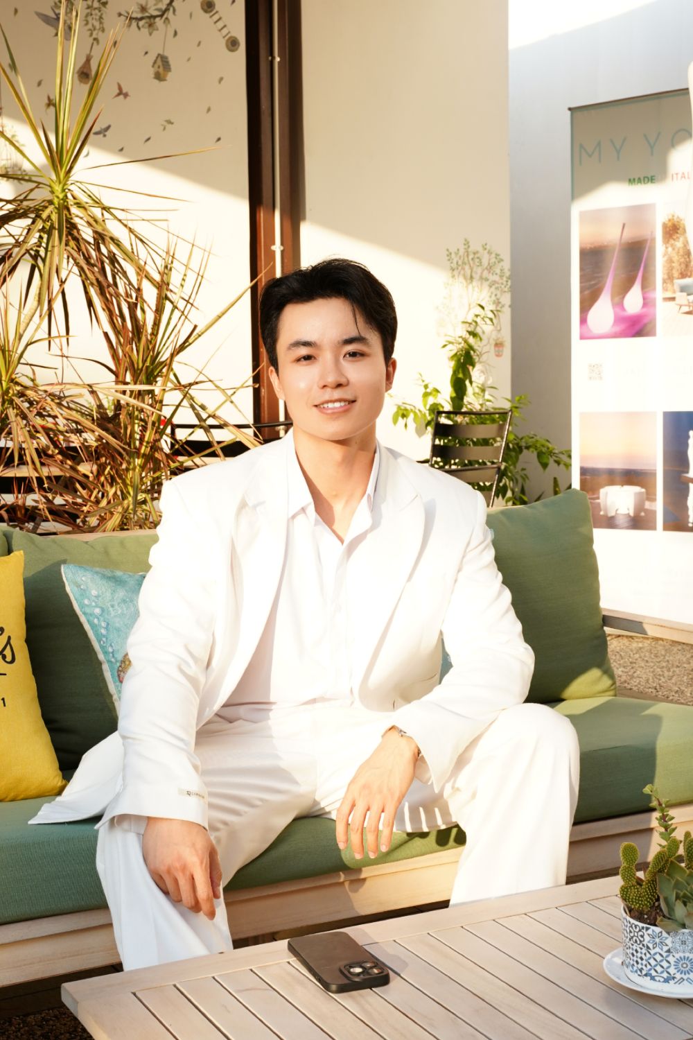 Lương Đỗ tại sự kiện của Kiehl's.