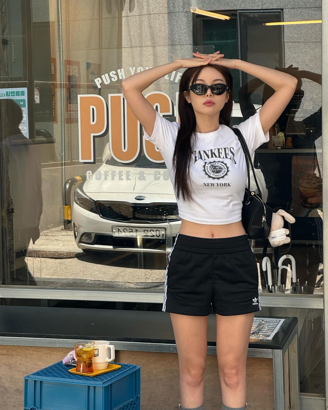 __jin___jin__ diện quần shorts