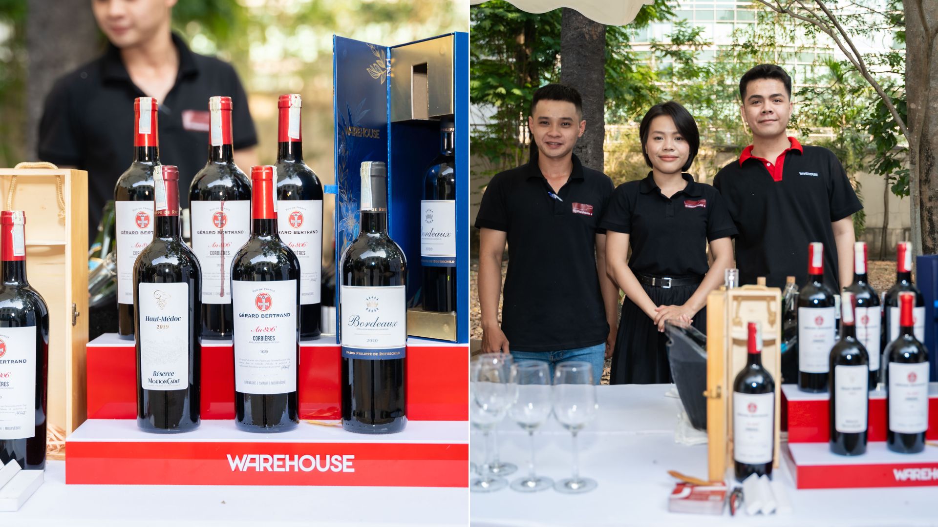 nhân viên ware house ở ELLE Beauty Awards