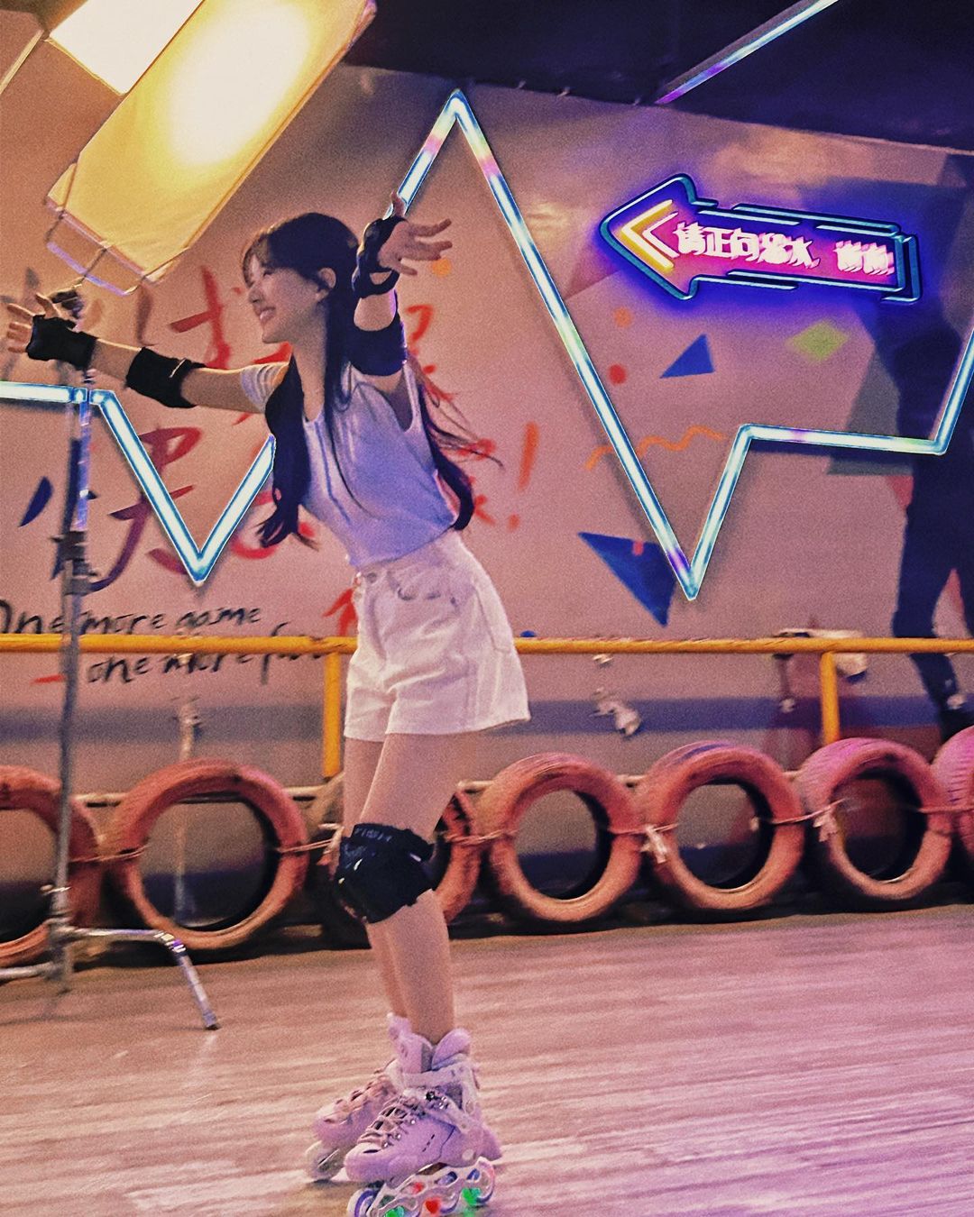 Triệu Lộ Tư sporty chic