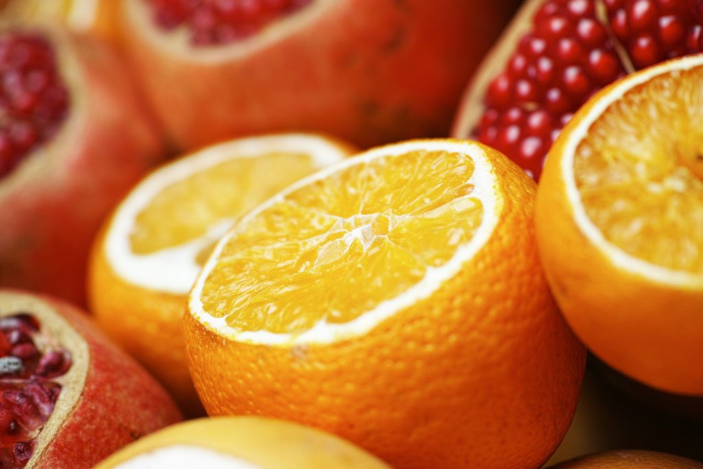 cam lựu vitamin C