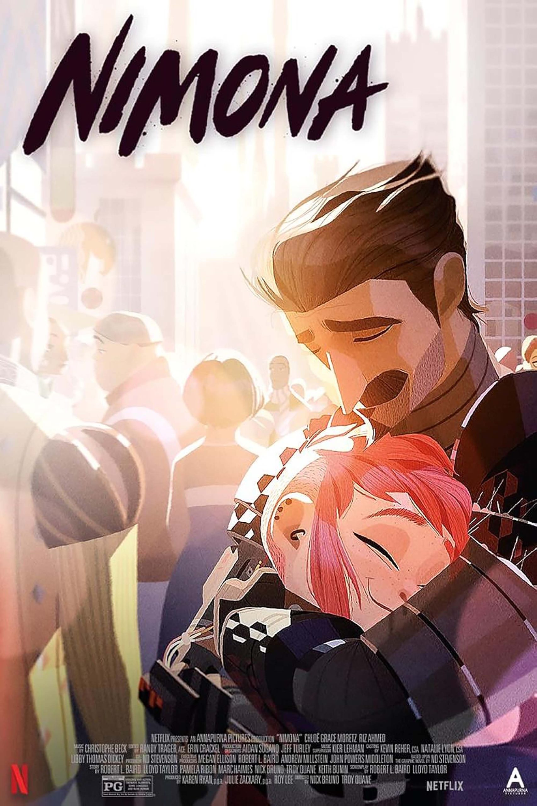 Poster phim nhân vật hoạt hình LGBTQ+ Nimona 