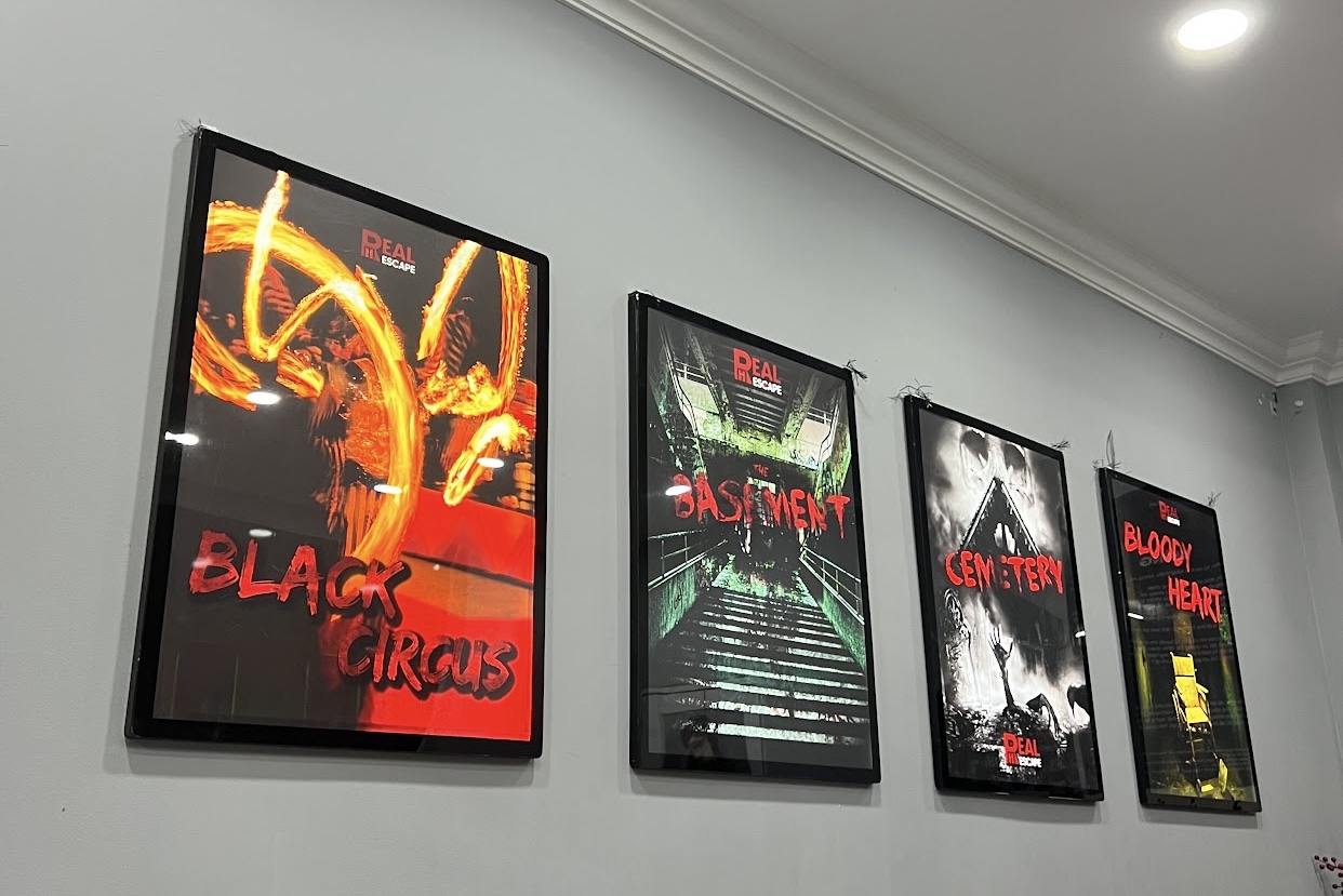 hoạt động vui chơi giải đố nhập vai escape room