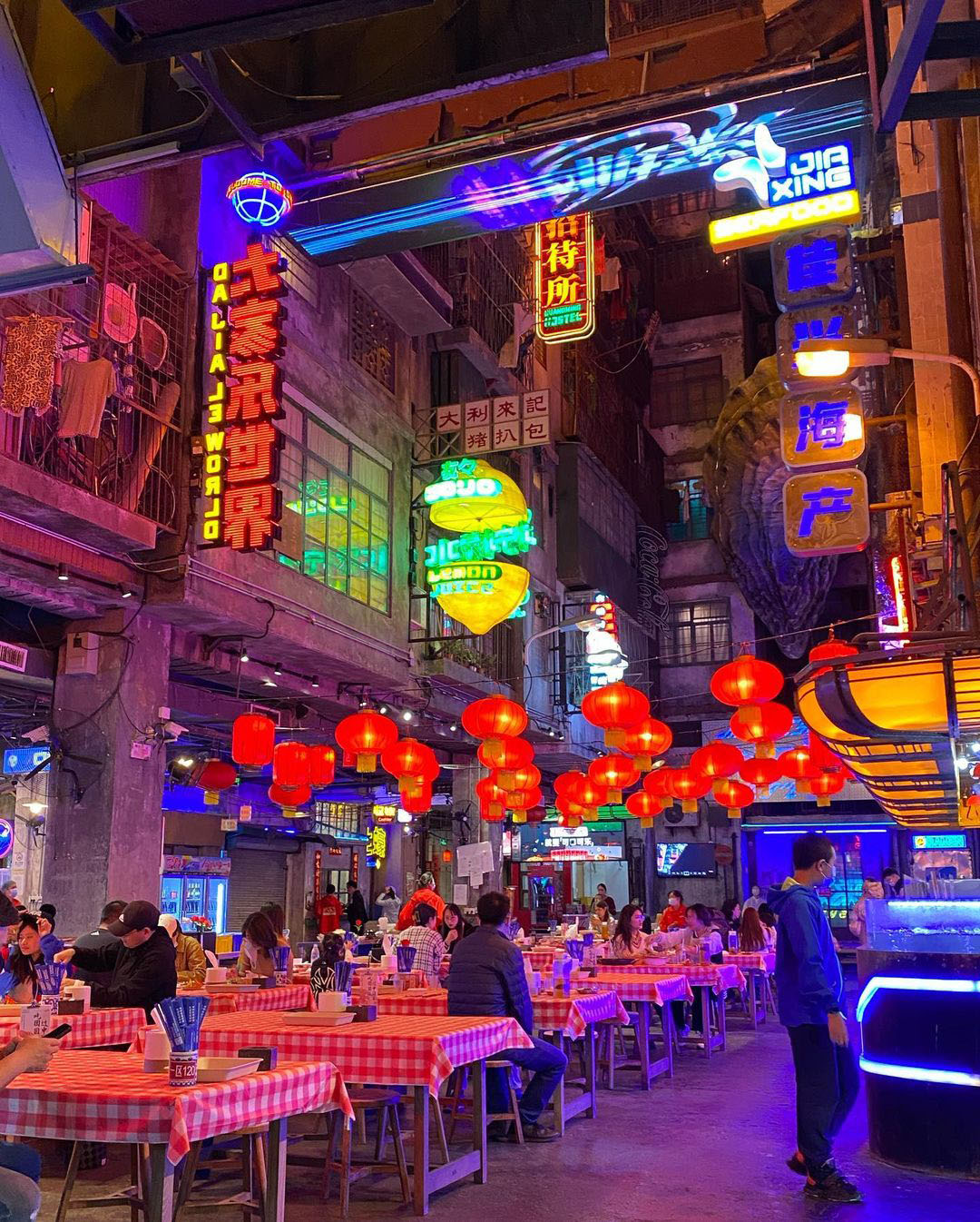 chợ đêm đông môn thâm quyến