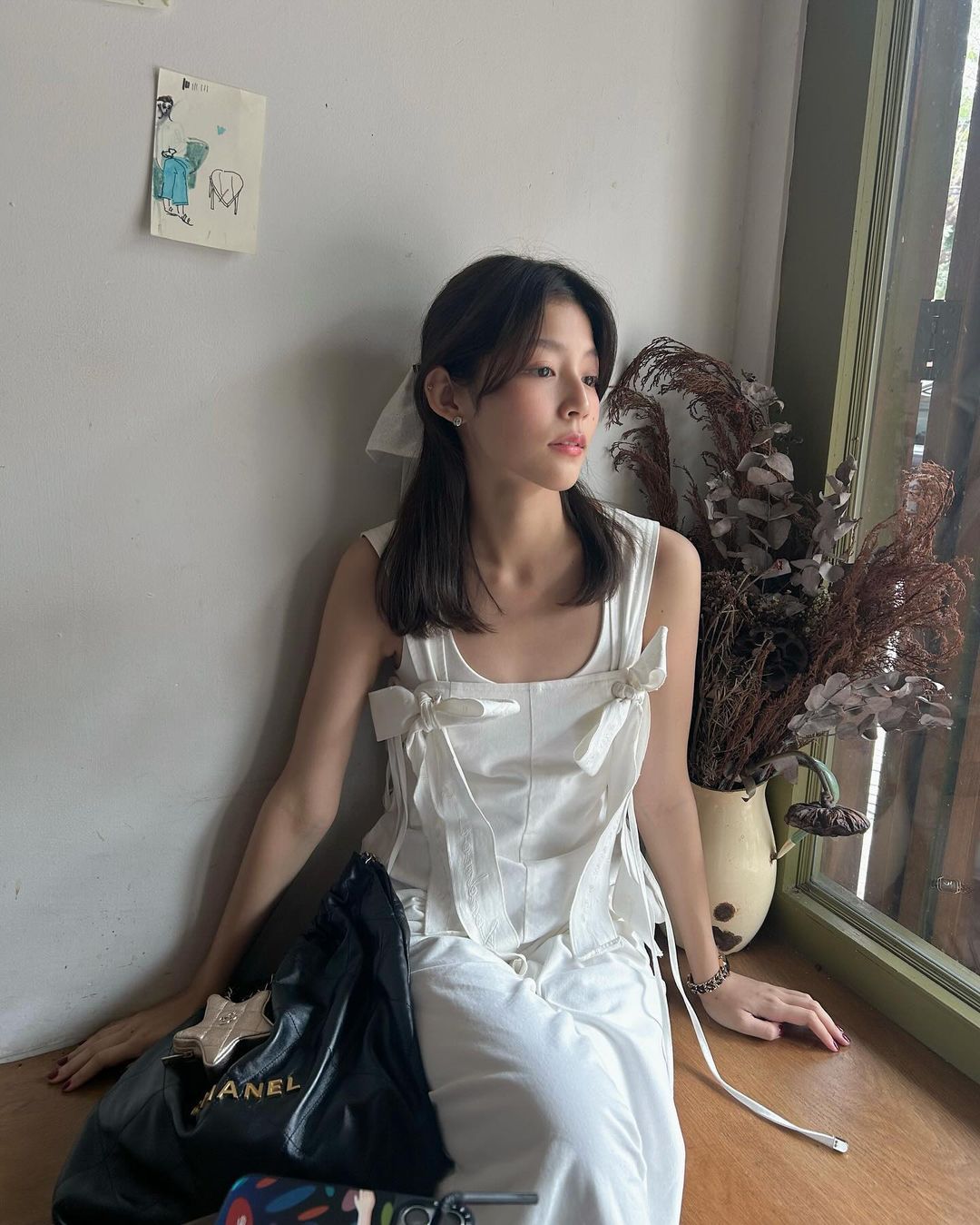 thắt nơ như cô gái pháp
