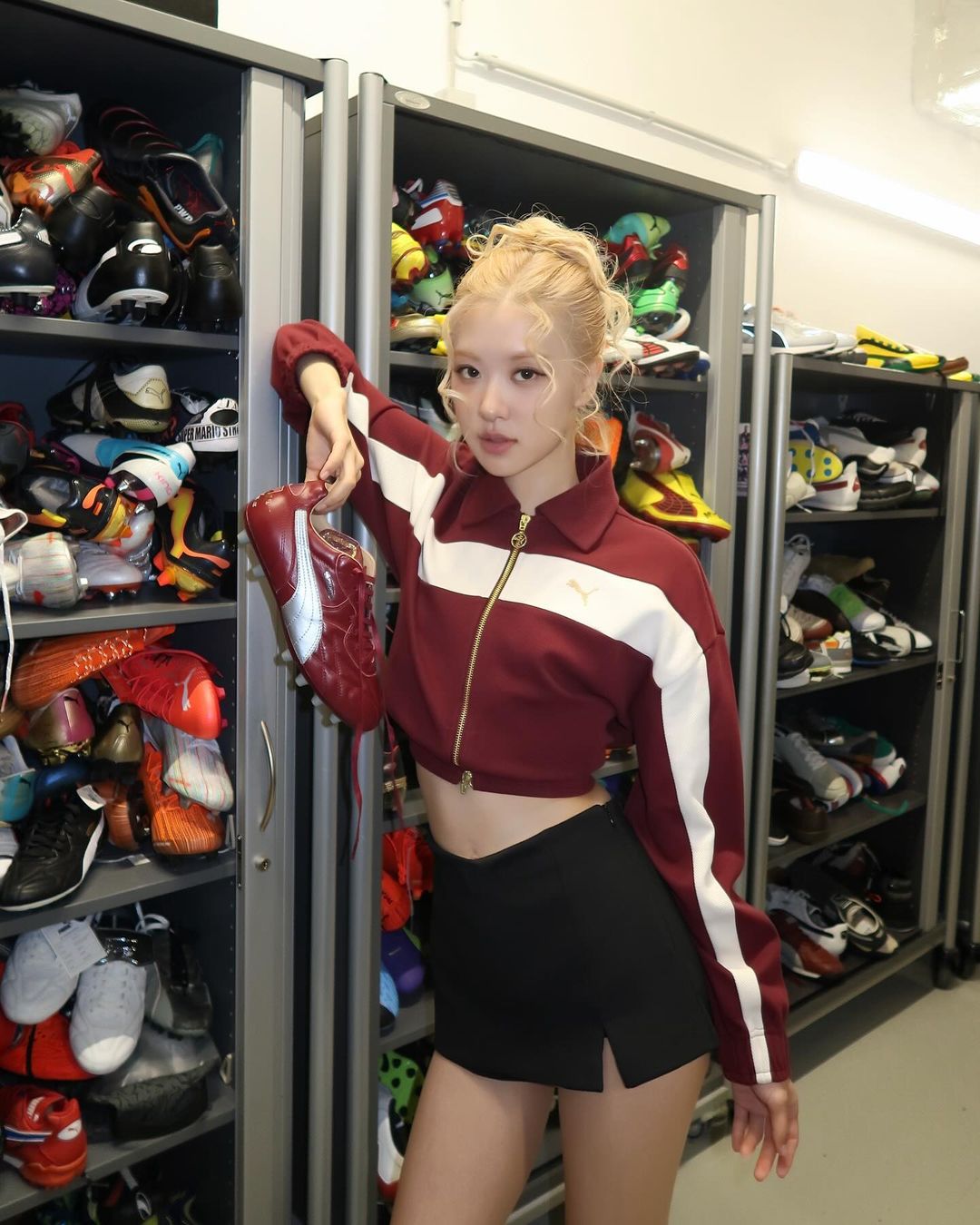 rosé blackpink puma